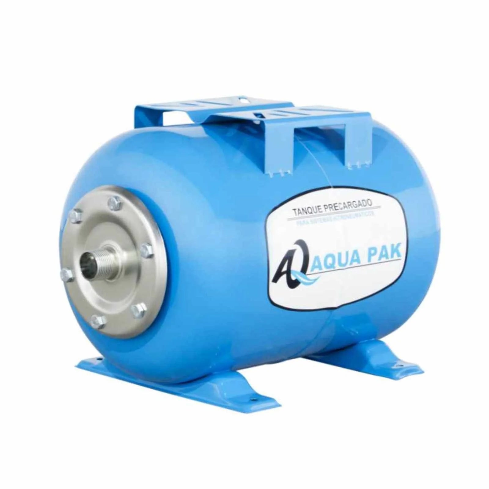 Tanque Hidroneumático Horizontal Membrana Aquapak 24 Litros AQ24LH/AC