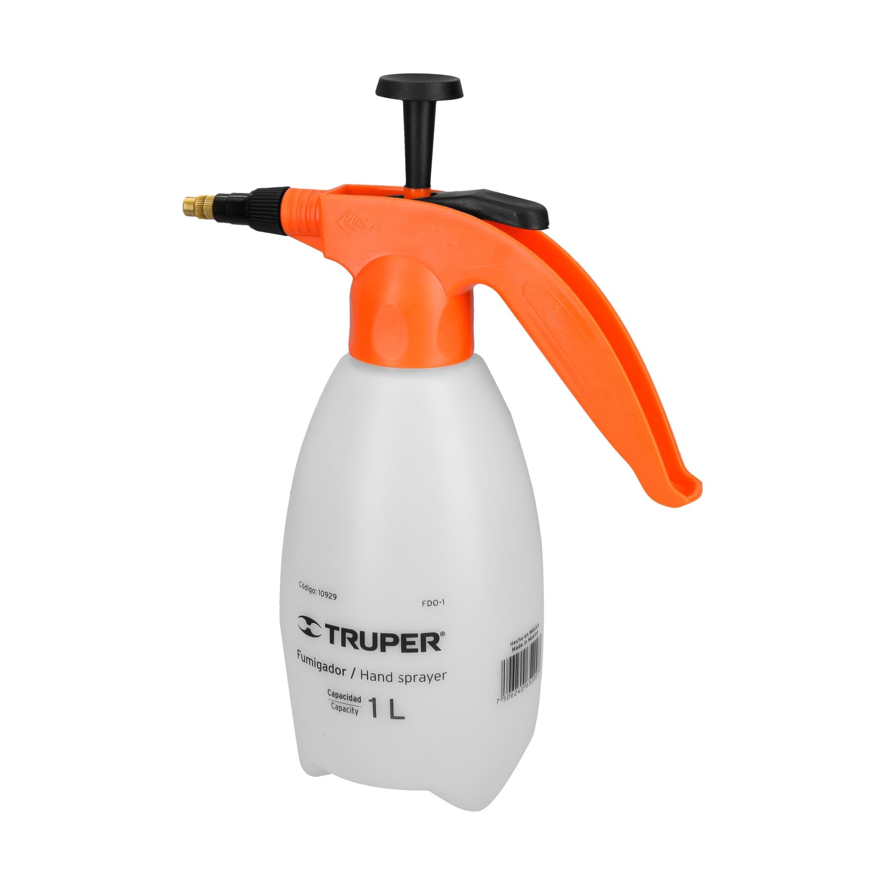 TRUPER FDO-1, Fumigador de 1 litro Uso doméstico Boquilla Regulable