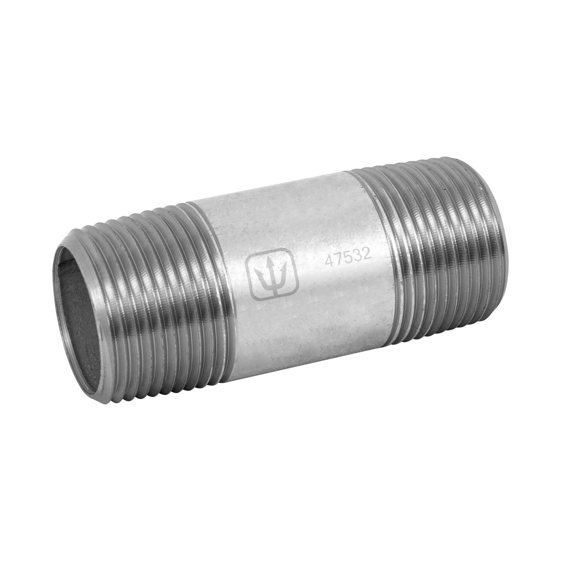 Foset CG-417, Niple de 1″ x 3″, acero galvanizado