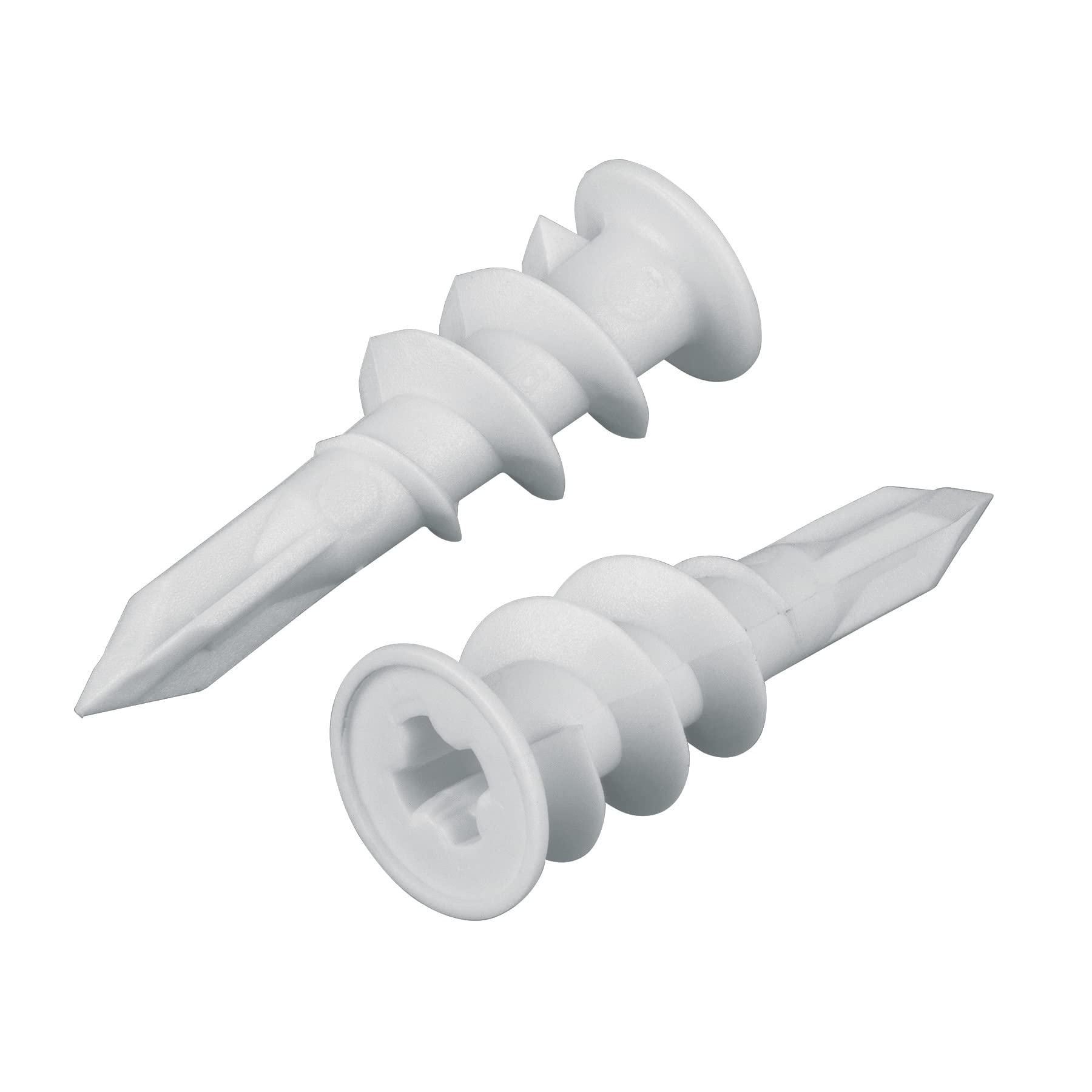 Fiero TAQ-1/2TP, Bolsa con 100 taquetes de plástico 1/2″, para panel de yeso