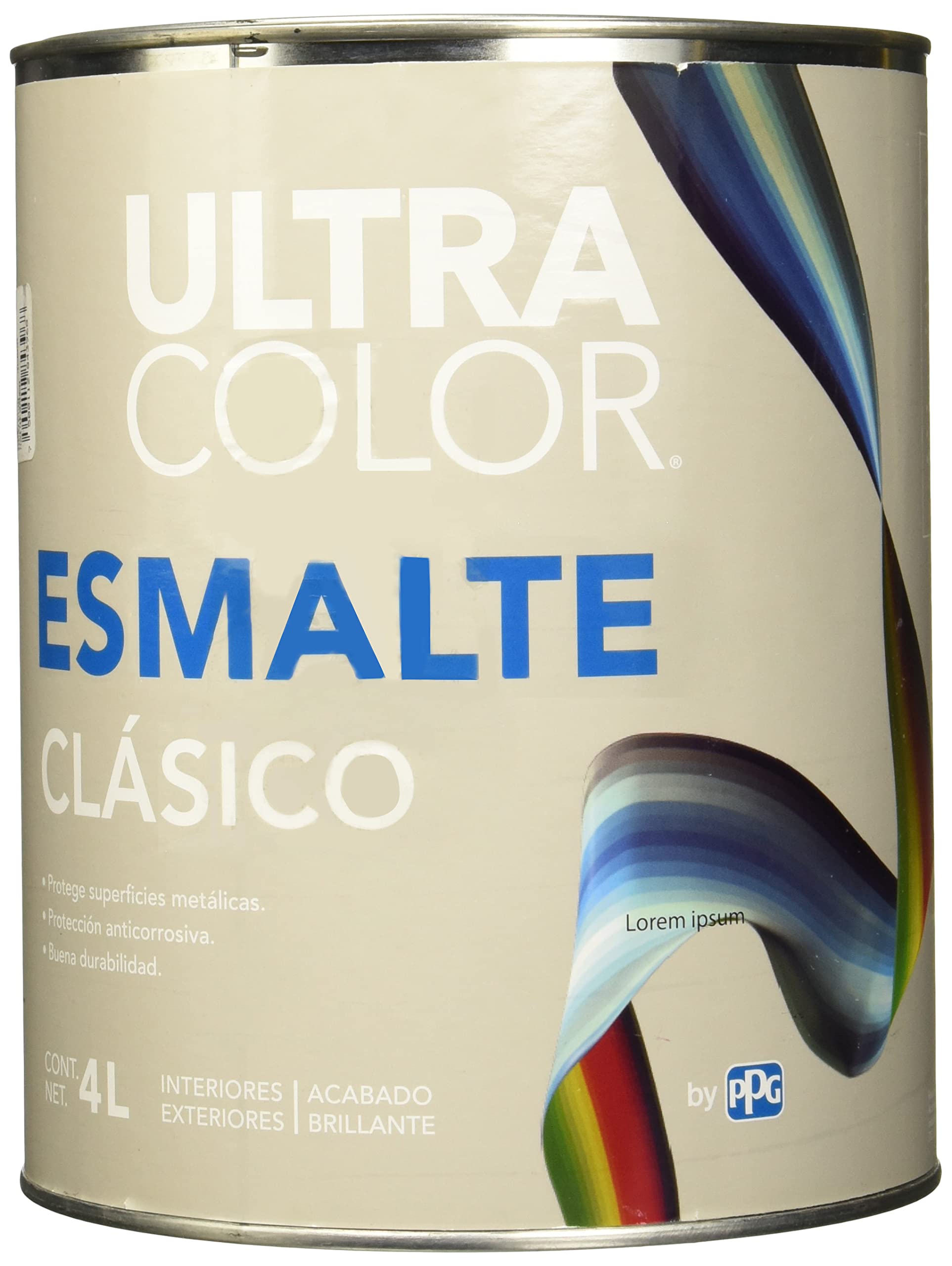 Ultracolor Esmalte Clasico Blanco 4 Lts