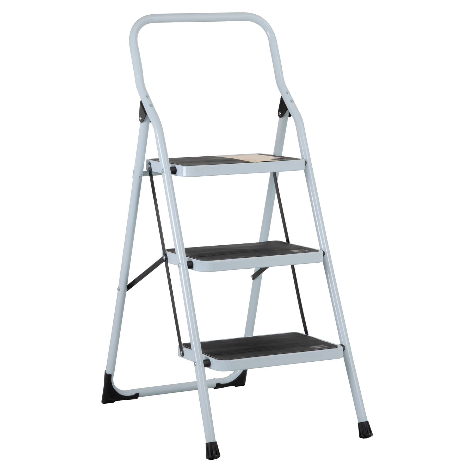 Pretul ESTU-3P, Escalera tubular, plegable, 3 peldaños