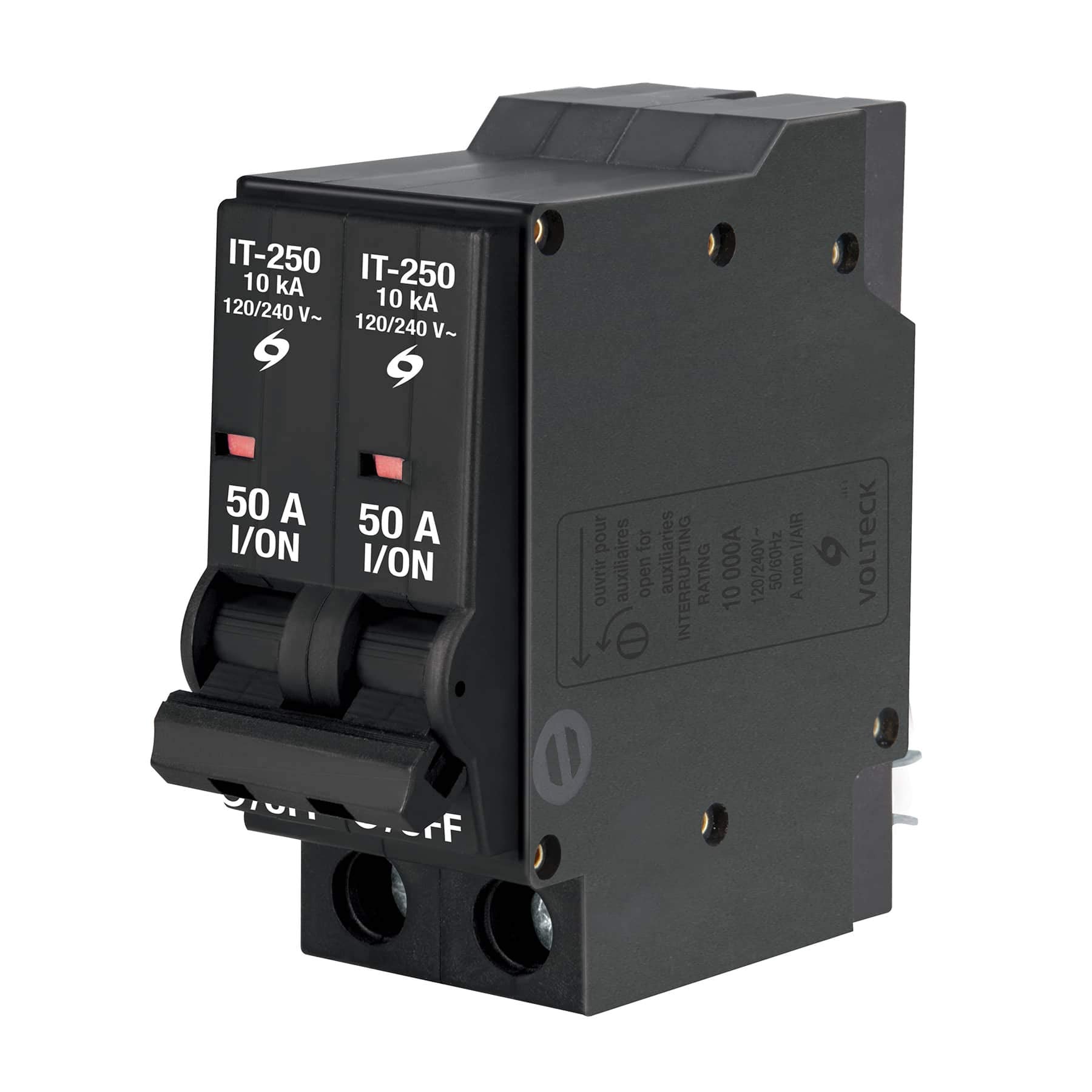 Volteck IT-250, Interruptor termomagnético 2 polos 50 A