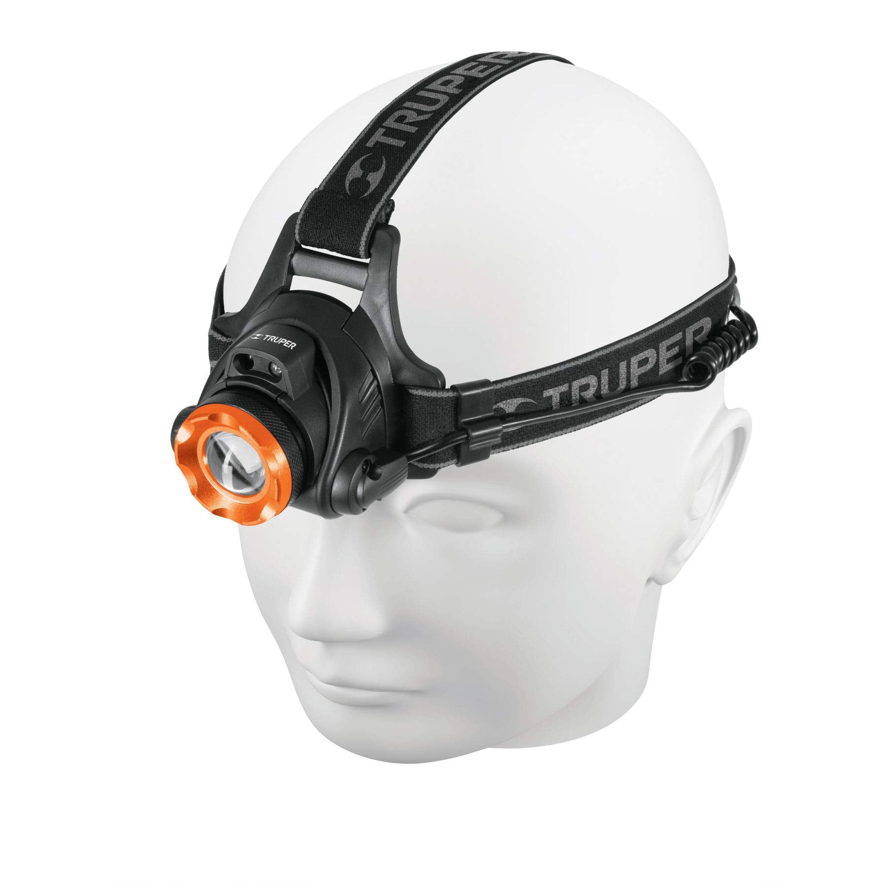 Truper LI-CA-300R, Linterna de minero 1 LED 300 lúmenes recargable