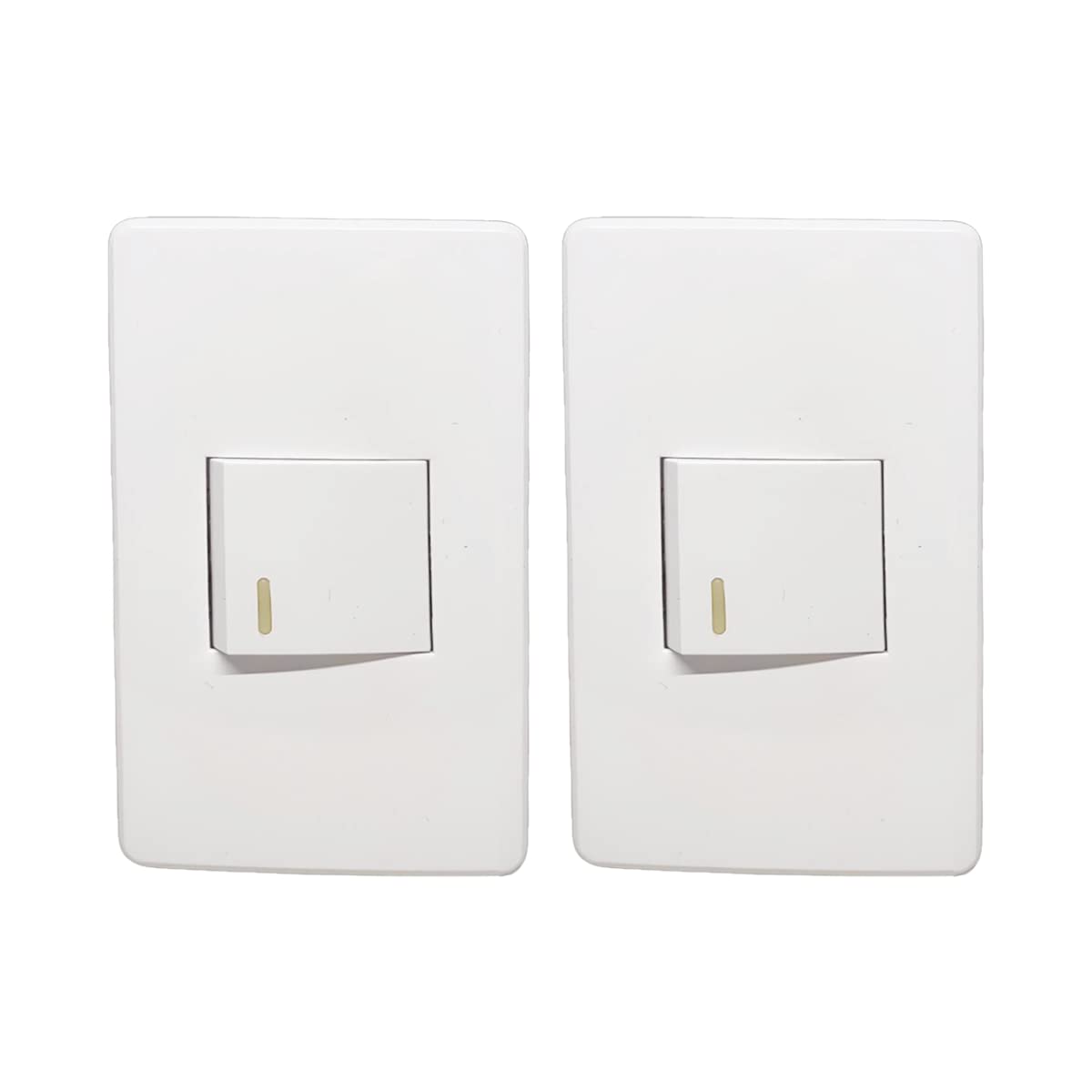 Argos Apagador Sencillo Con Placa Blanca 8840910-C3 2 piezas Uso interior 10 Amperios 250 Volts Material ABS Incluye tornilleria