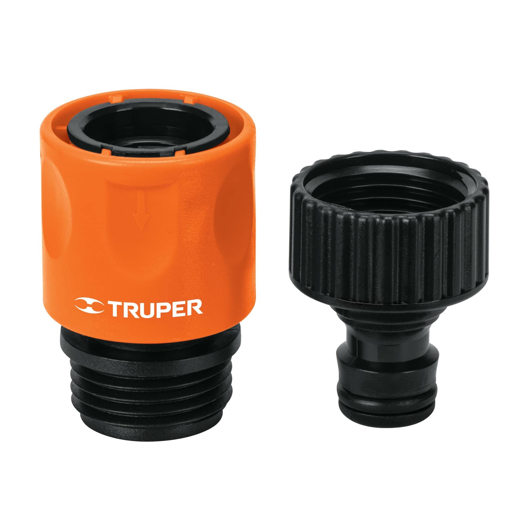 Truper CLICK-GR, Conector rápido, grifo-manguera, 3/4″