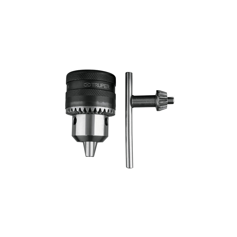 Truper BRO-1/2N, Broquero de 1/2″, 20 UNF, con llave - Carzamo.com
