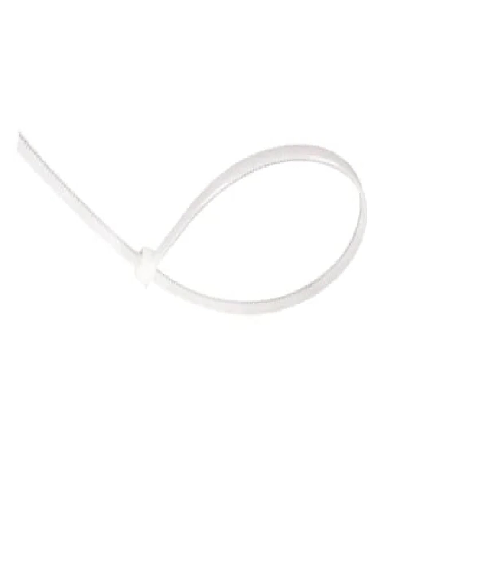 Cincho de plastico de 300 x 4.6 mm- color natural (50 pzs bolsa) Aksi 103006