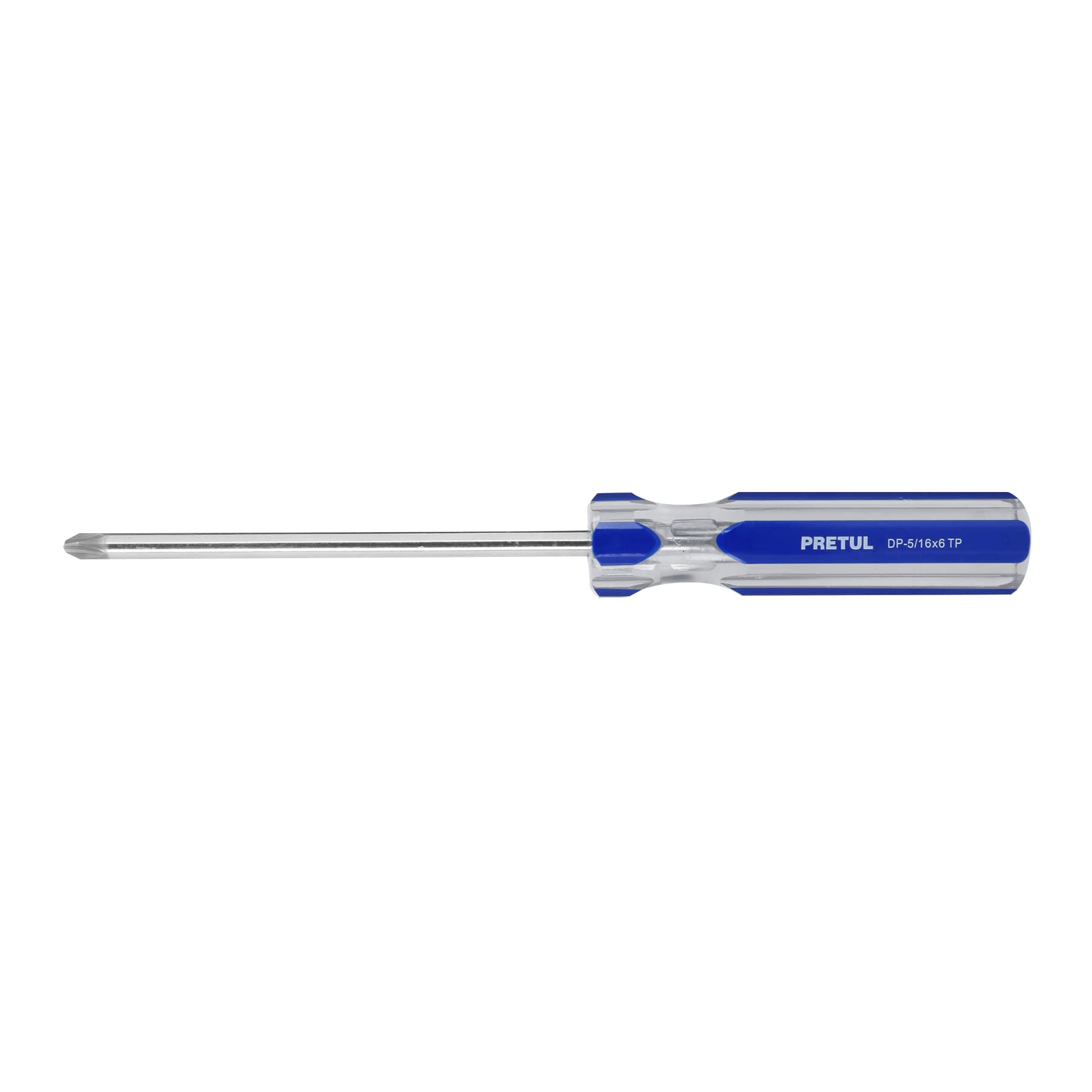Pretul DP-5/16X6TP, Desarmador (punta fija) de cruz, mango de PVC, 5/16″ x 6″