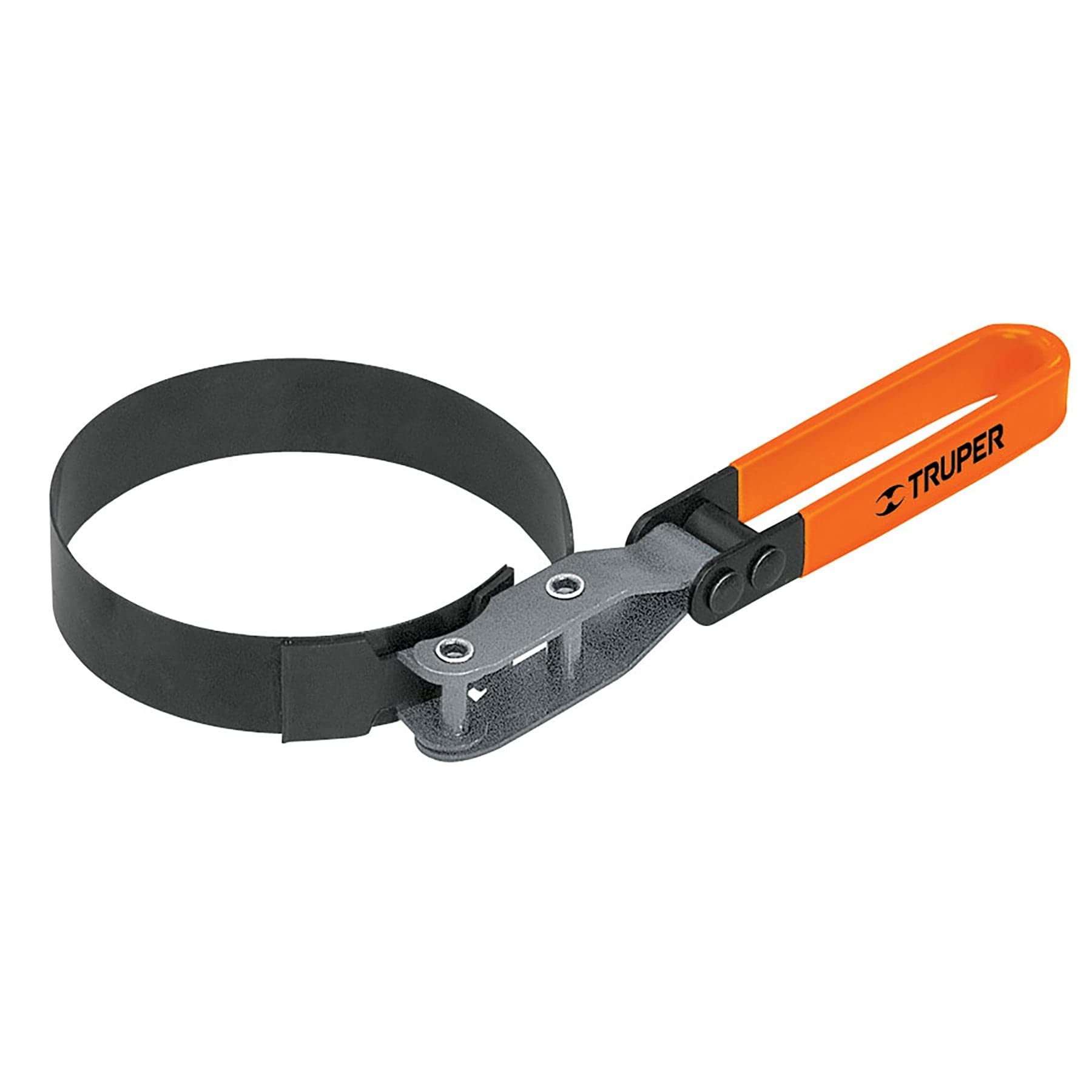 Truper LF-10, Llave de banda metálica para filtro de aceite, 3 3/4″