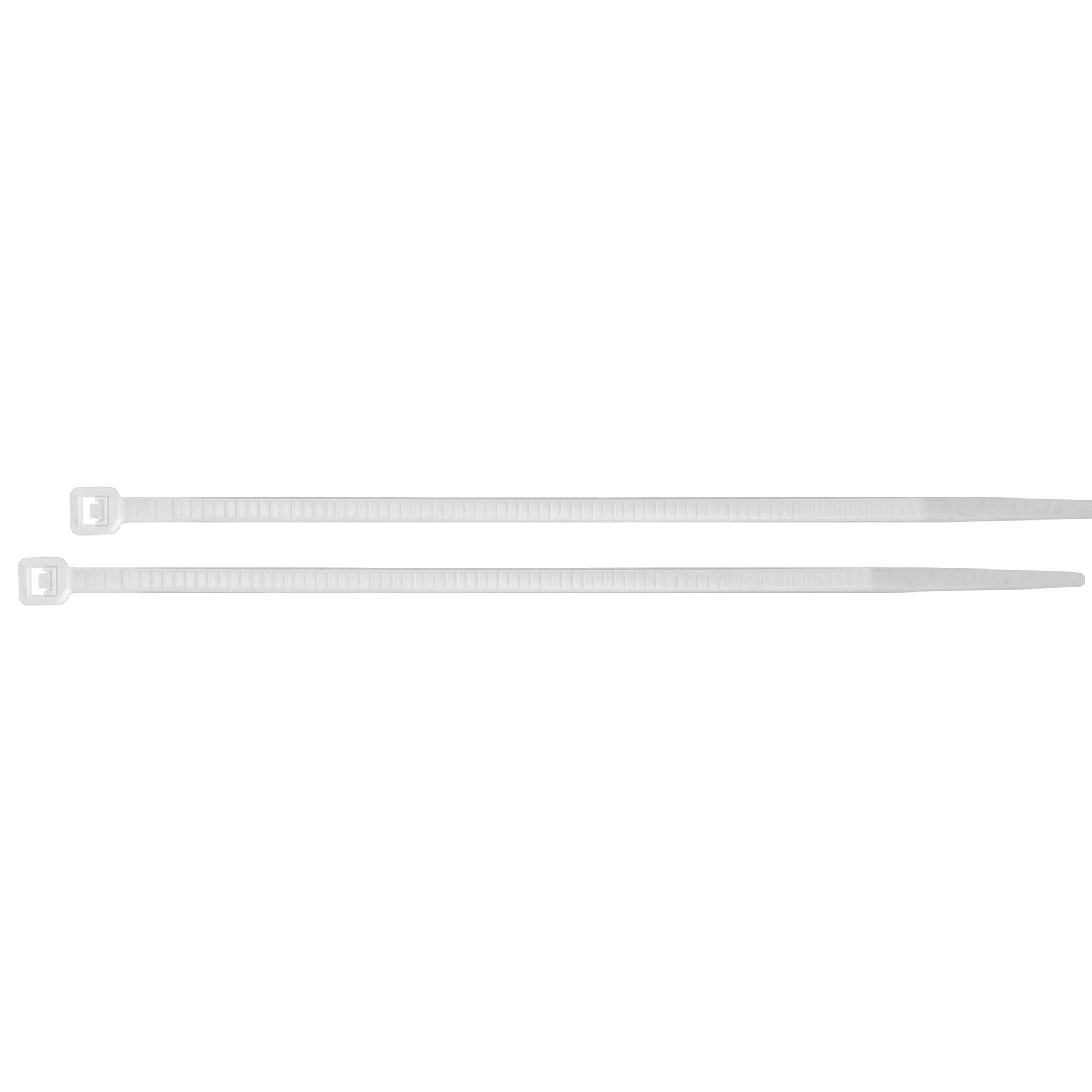 Volteck CIN-4020, Cinchos plásticos 20 cmcolor natural, tensión 40 lb