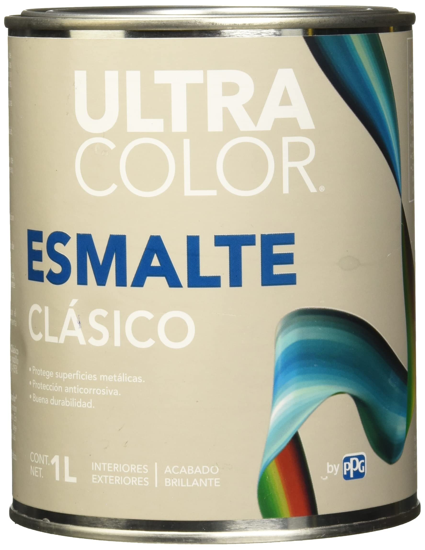 Ultracolor Esmalte Clasico Blanco 1 Lt