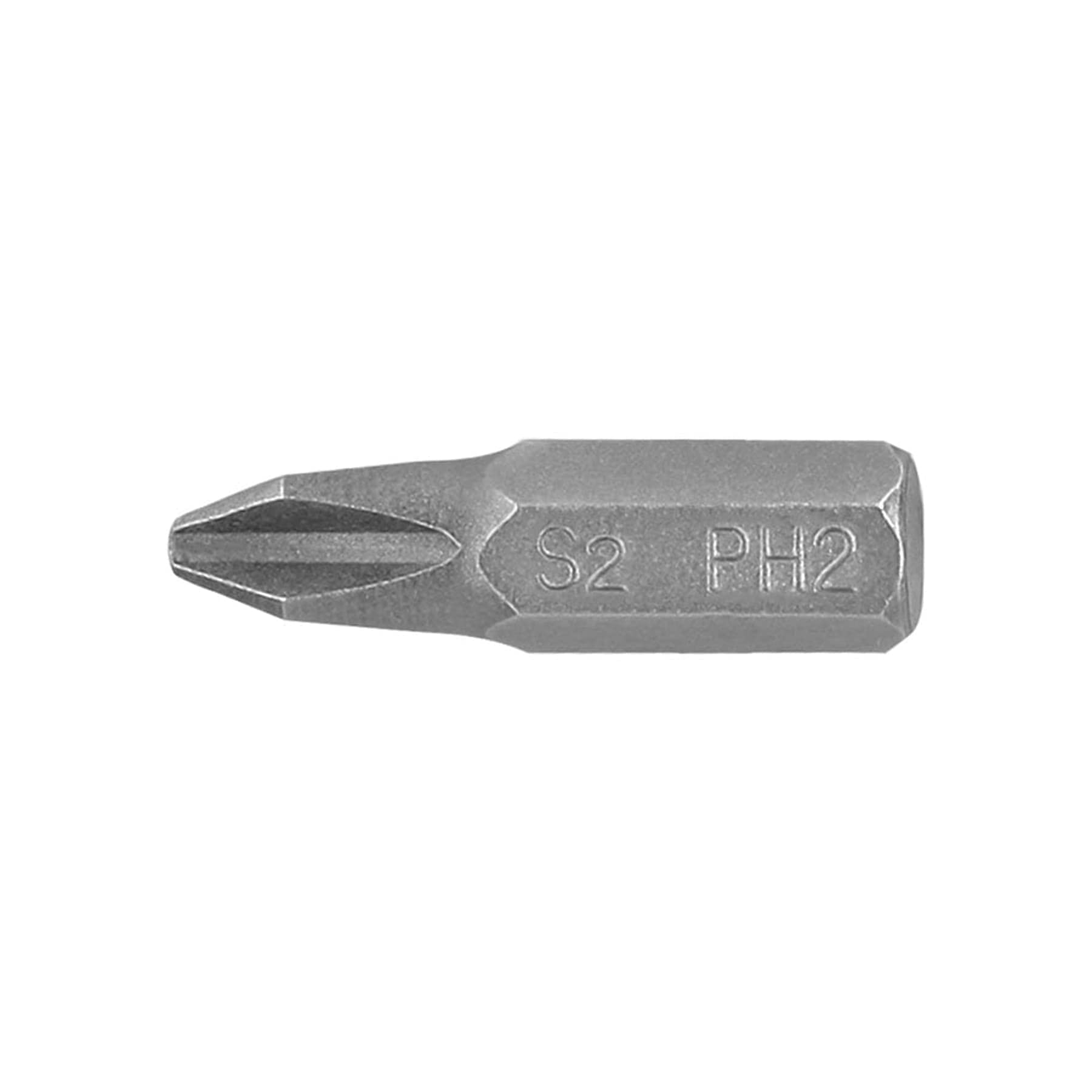 Truper Expert PUDE-1102, Estuche con 5 puntas de cruz PH2 largo 1″ resistentes al desgaste