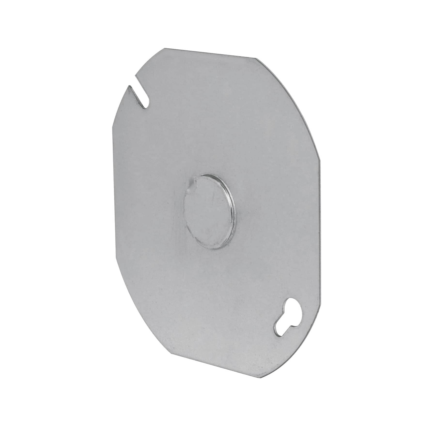 Volteck TACH-4X4O, Tapa para caja tipo chalupa 4 x 4, octagonal