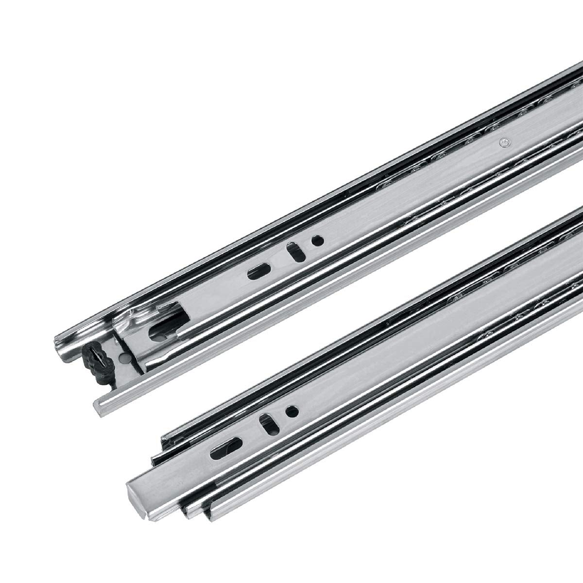 HERMEX Extensión completa de 35 mm, cajón de 35 cm, 2 unidades