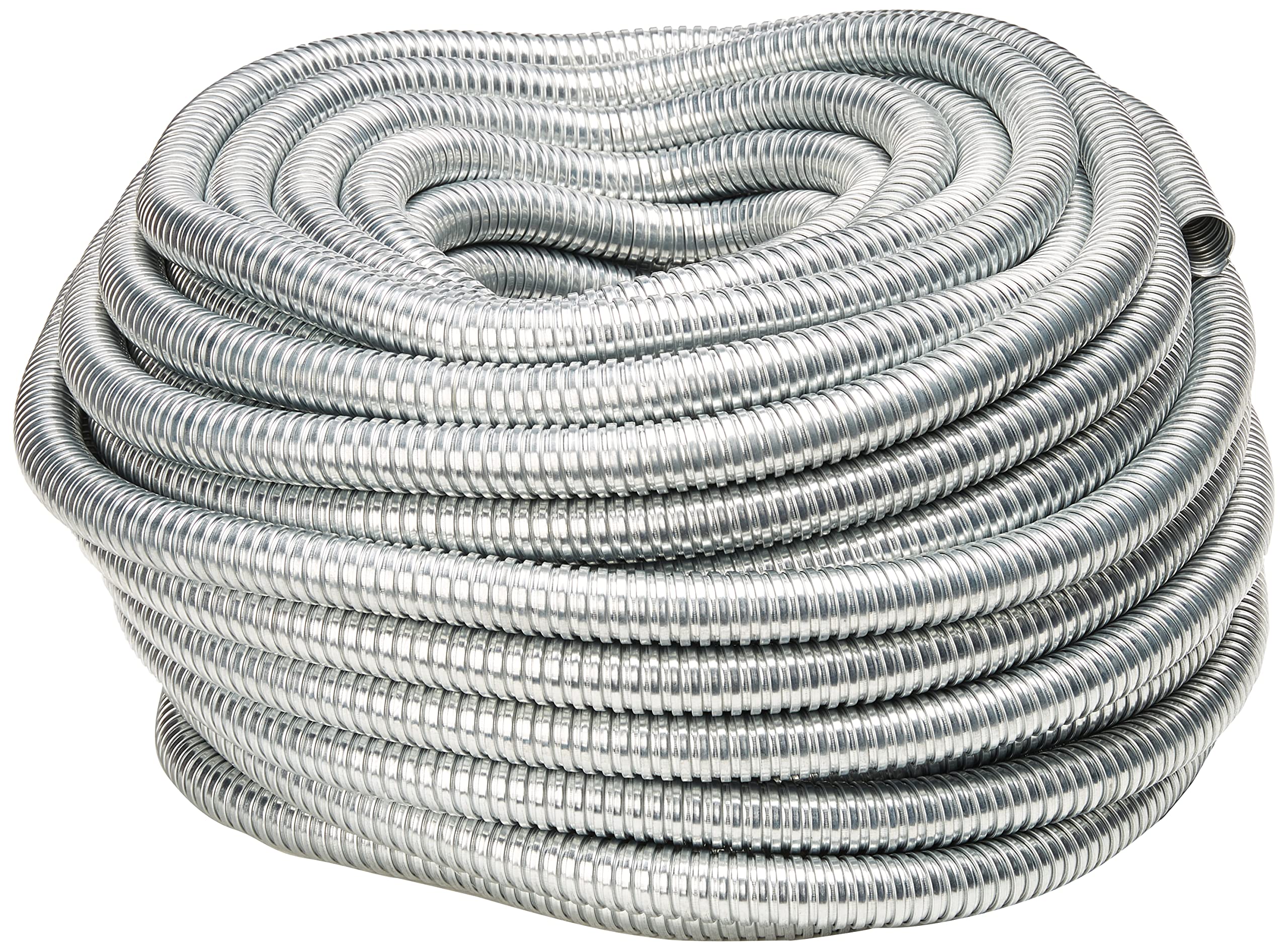 Volteck TF-1/2, Tubo flexible metálico 1/2″, rollo 50 m Volteck