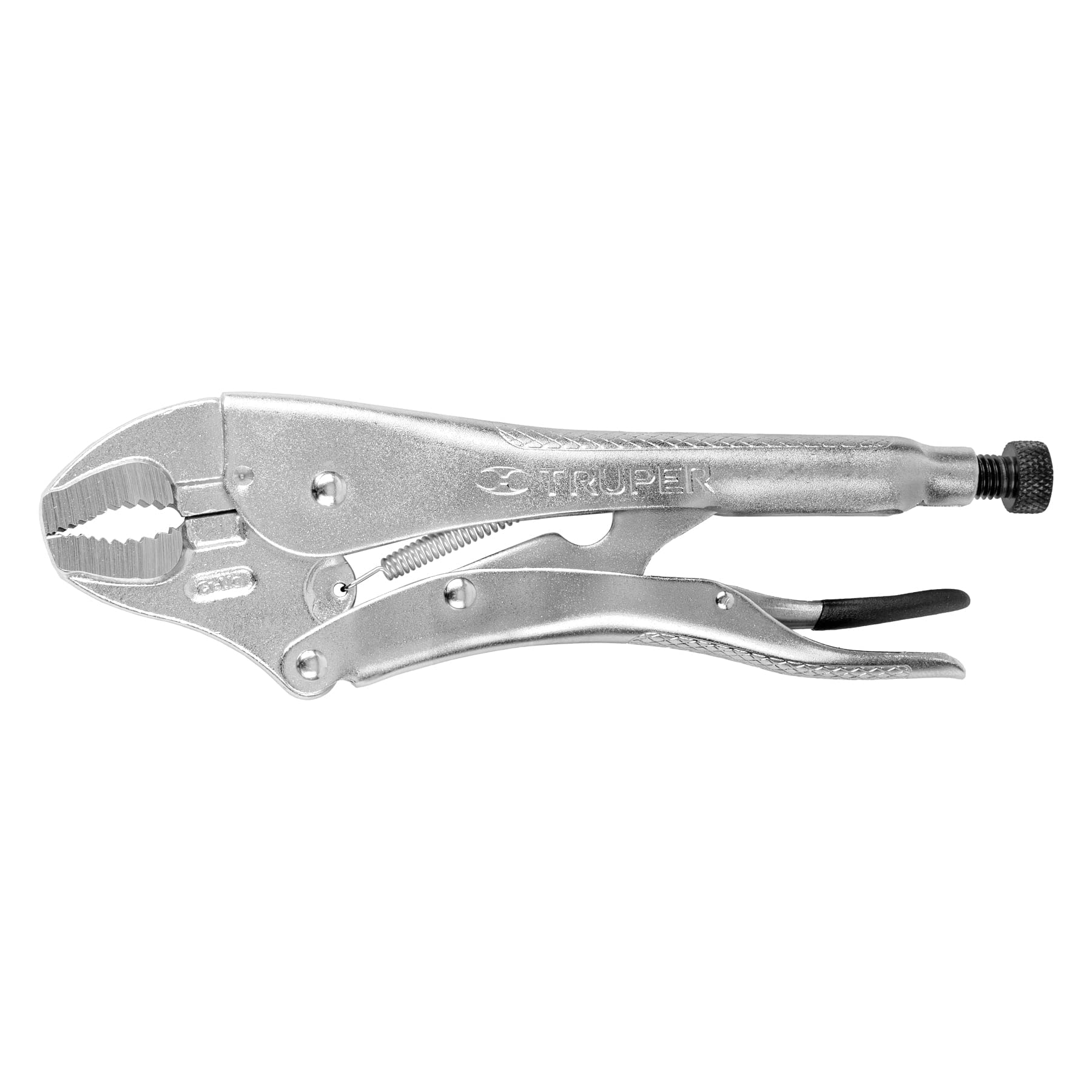 Truper PPT-12C, Pinza de presión 12″, mordaza curva