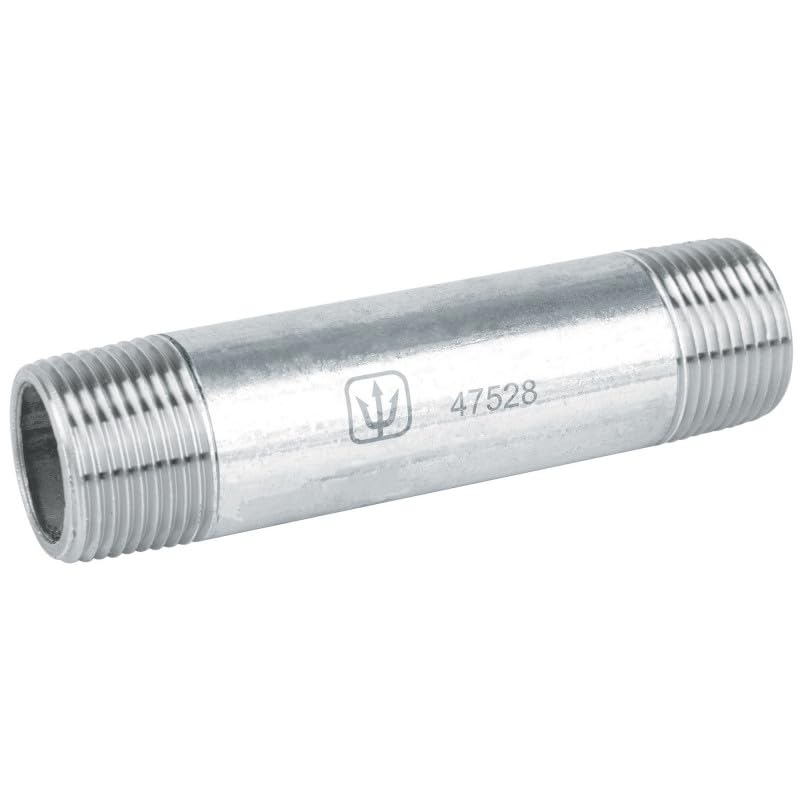 Niple, acero galvanizado, 2 x 4', cedula 40 Foset