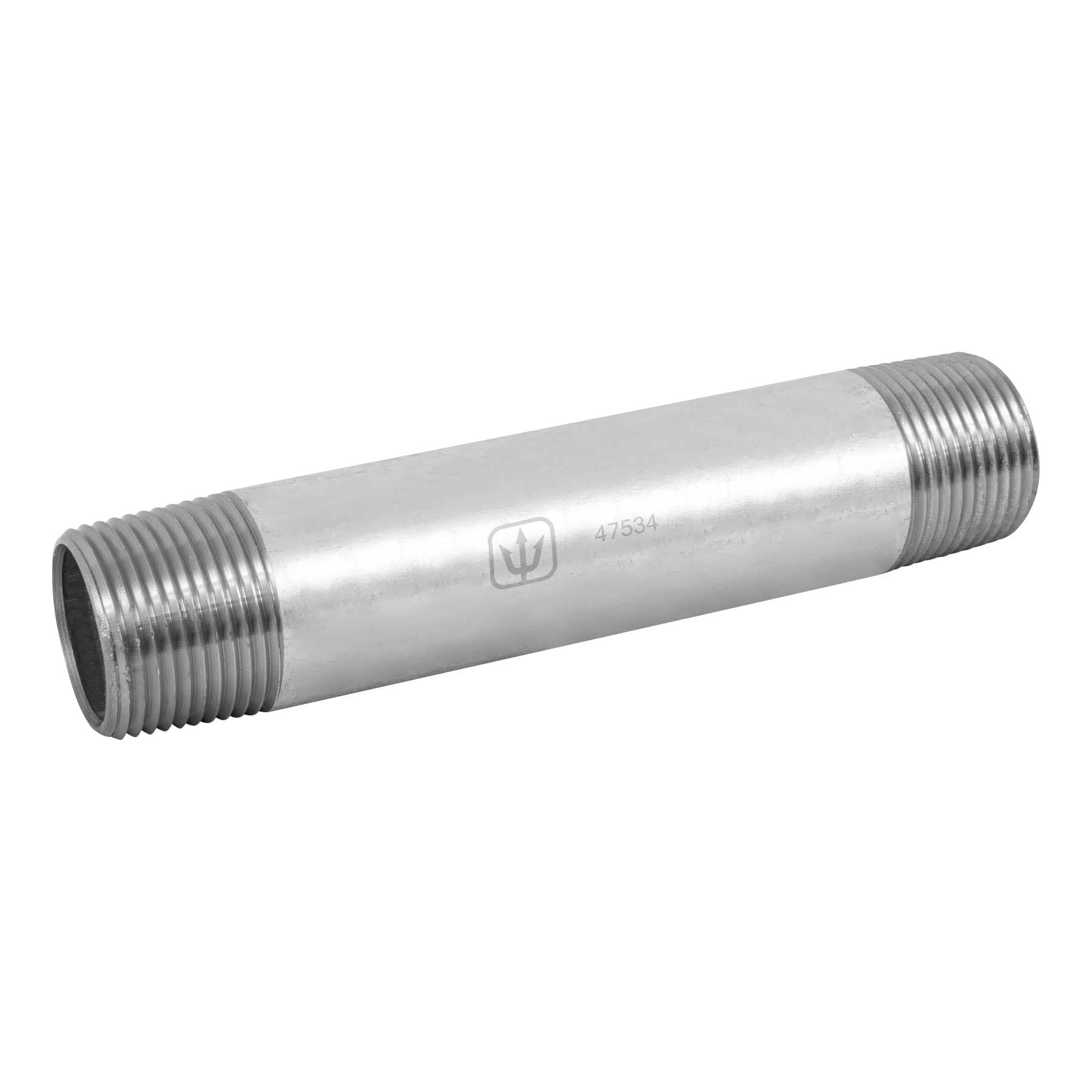 Foset CG-419, Niple de 1″ x 6″, acero galvanizado