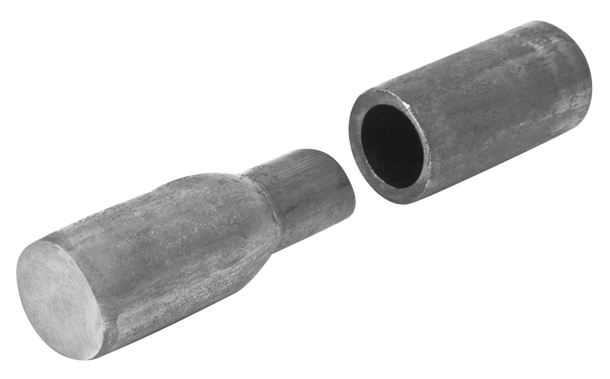 Hermex BSO-5/8, Bisagra tubular fabricada en acero al bajo carbono, soldable, 5/8″