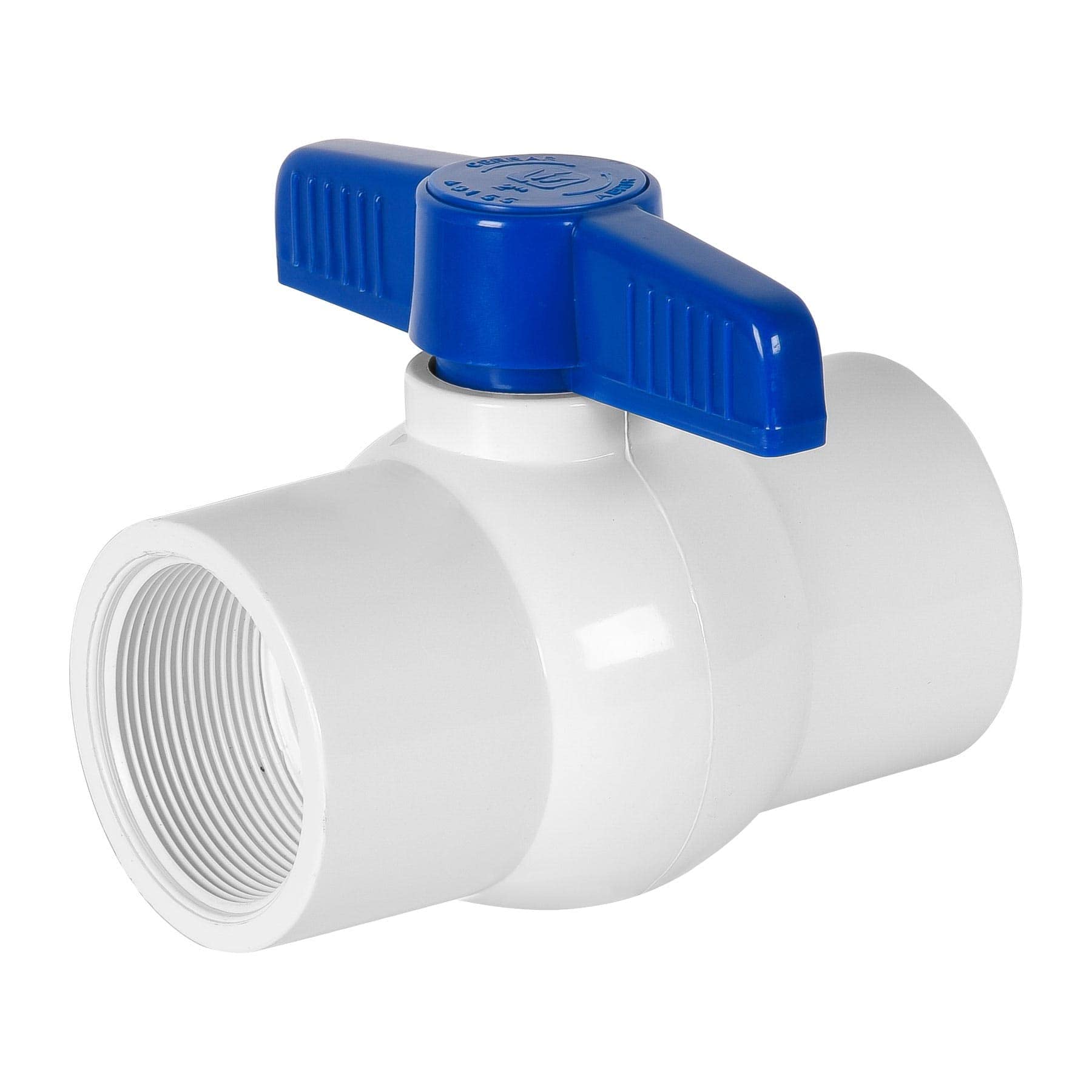 Foset PVC-ES-2R, Válvula de esfera de PVC de 2″, roscable