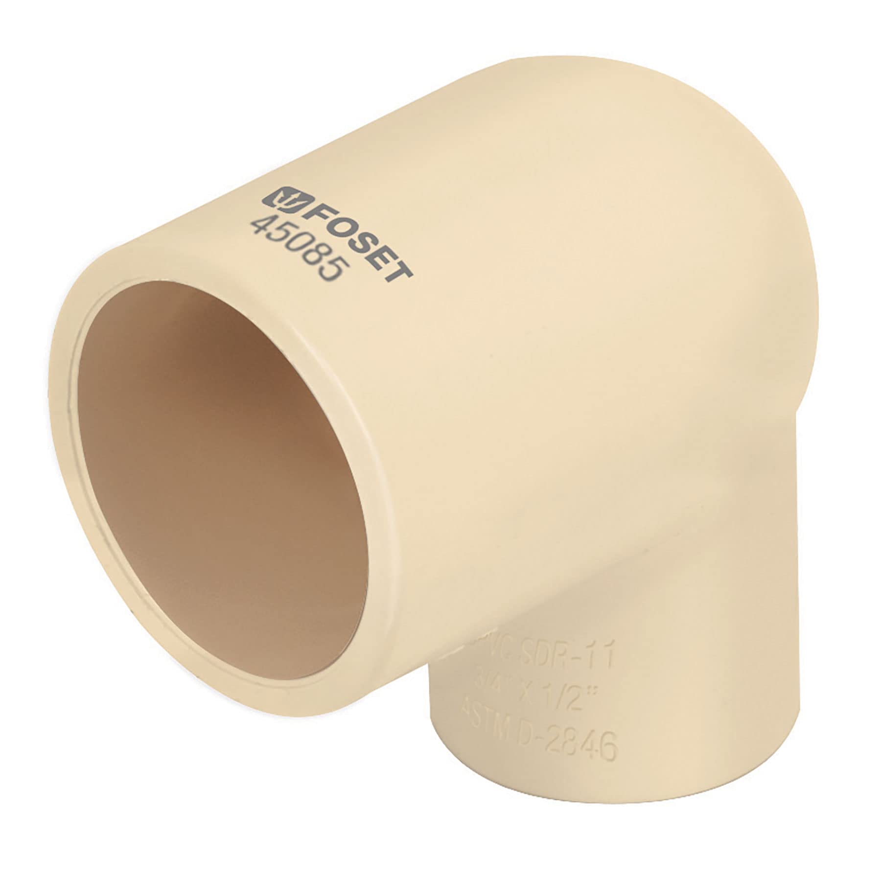 Foset Hidroflow CPVC-521, Codo reducción 90° de CPVC