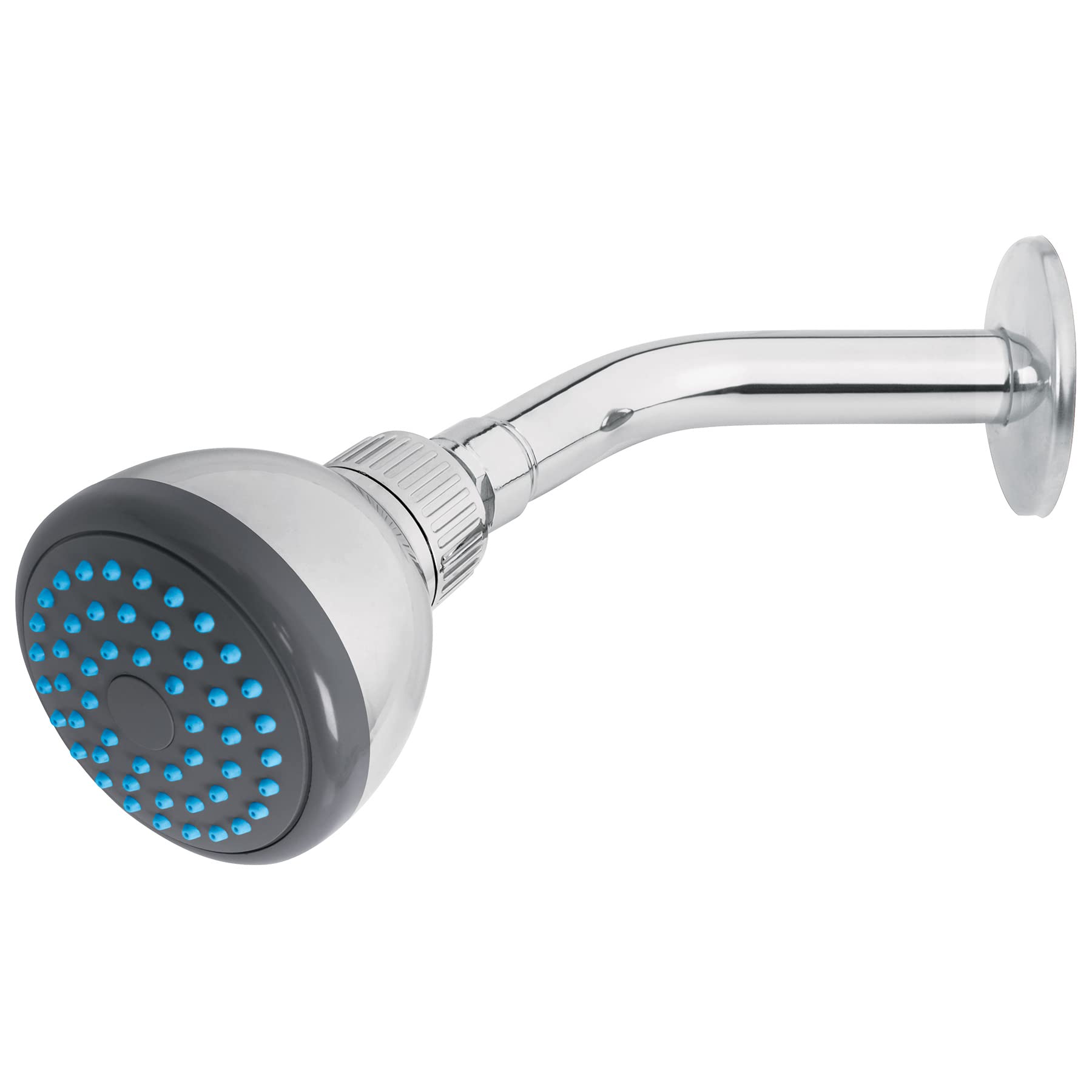 Foset Basic R-507, Regadera redonda, cabeza ABS, 3″, Basic