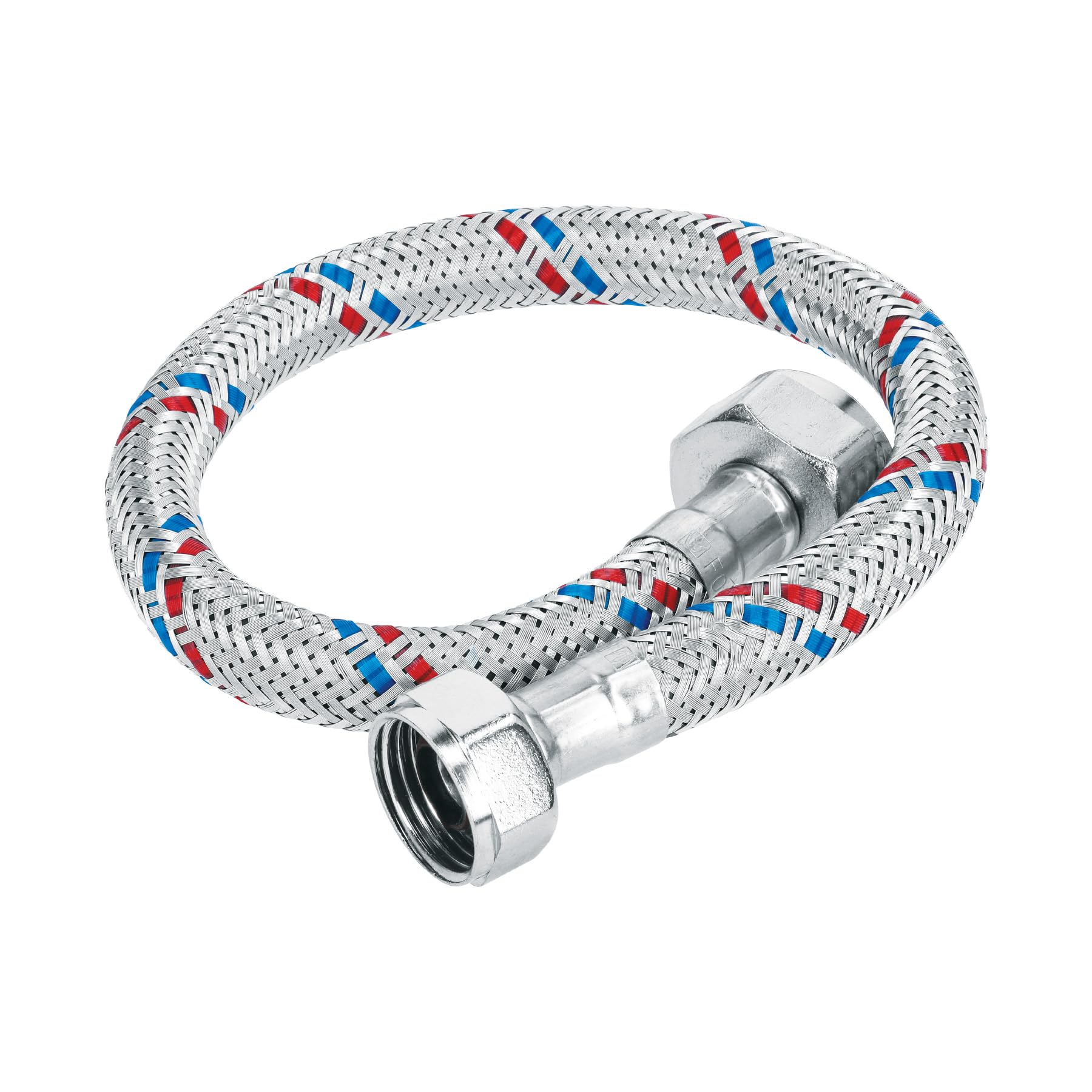 Pretul FWC-35P, Manguera flexible para WC, 35 cm, aluminio, Foset Basic