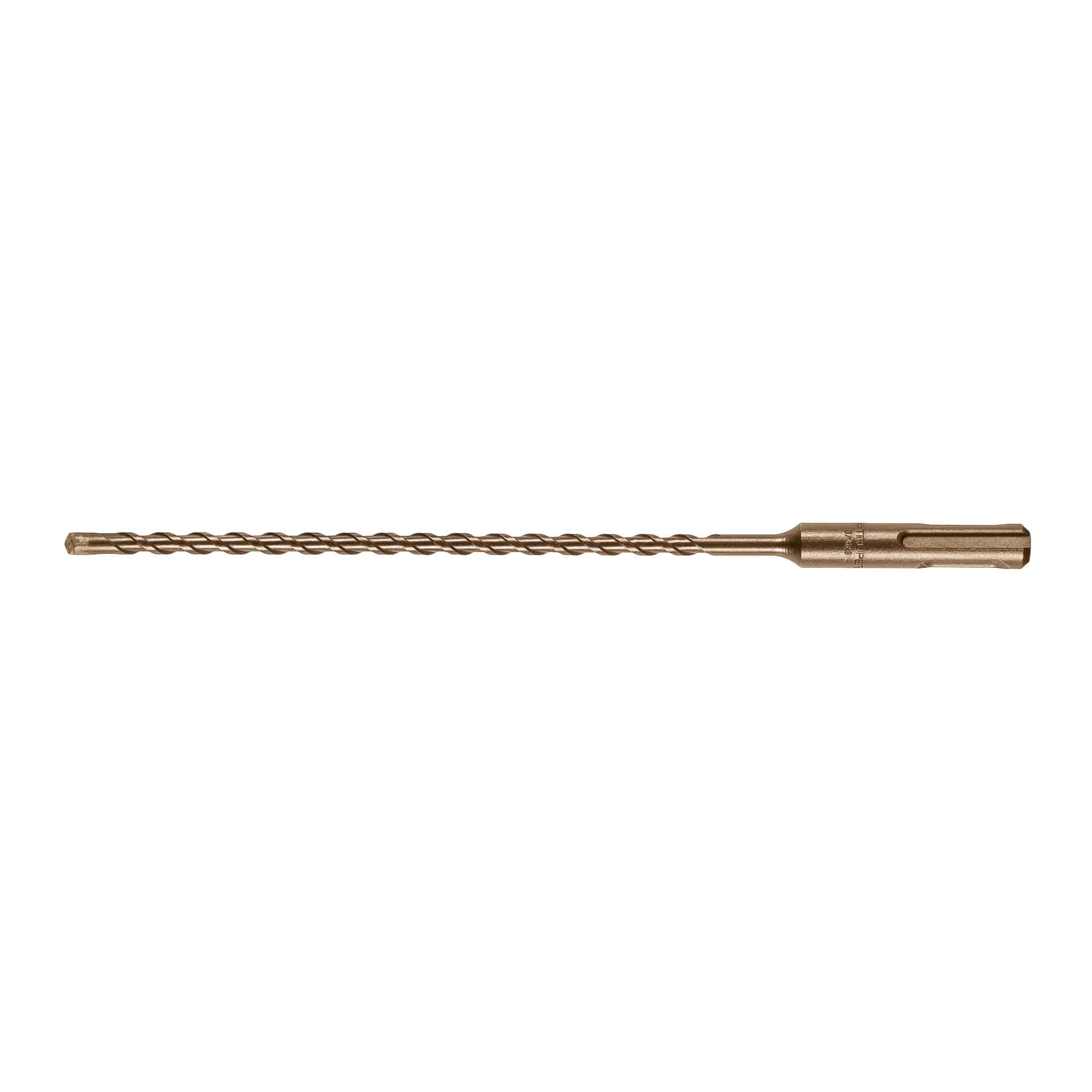 Truper BS-3/16X8, Broca SDS Plus de acero al cromo, 3/16 x 8″