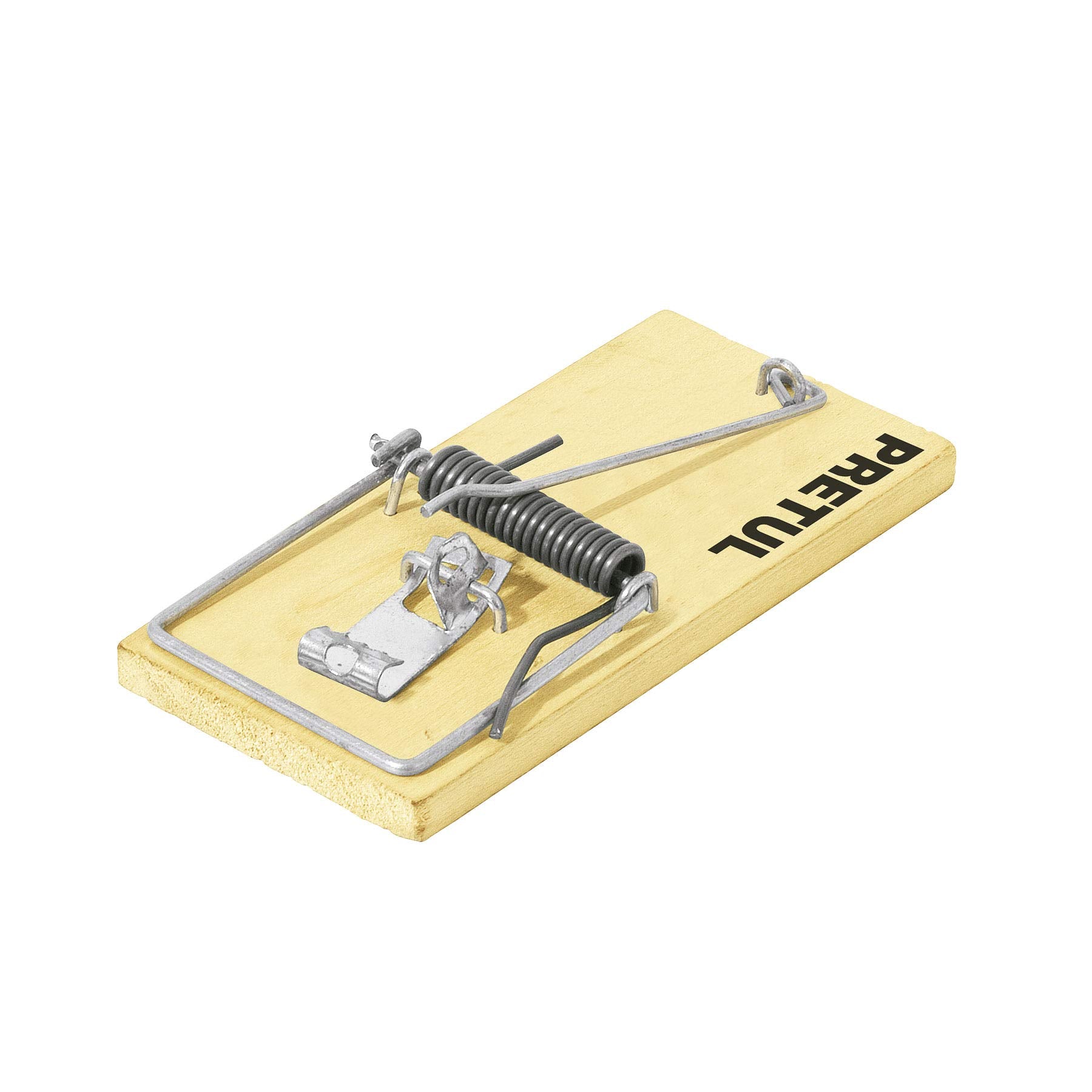 Pretul RAT-4M, 2 Trampas de madera para ratón, pedal de activación, 4″