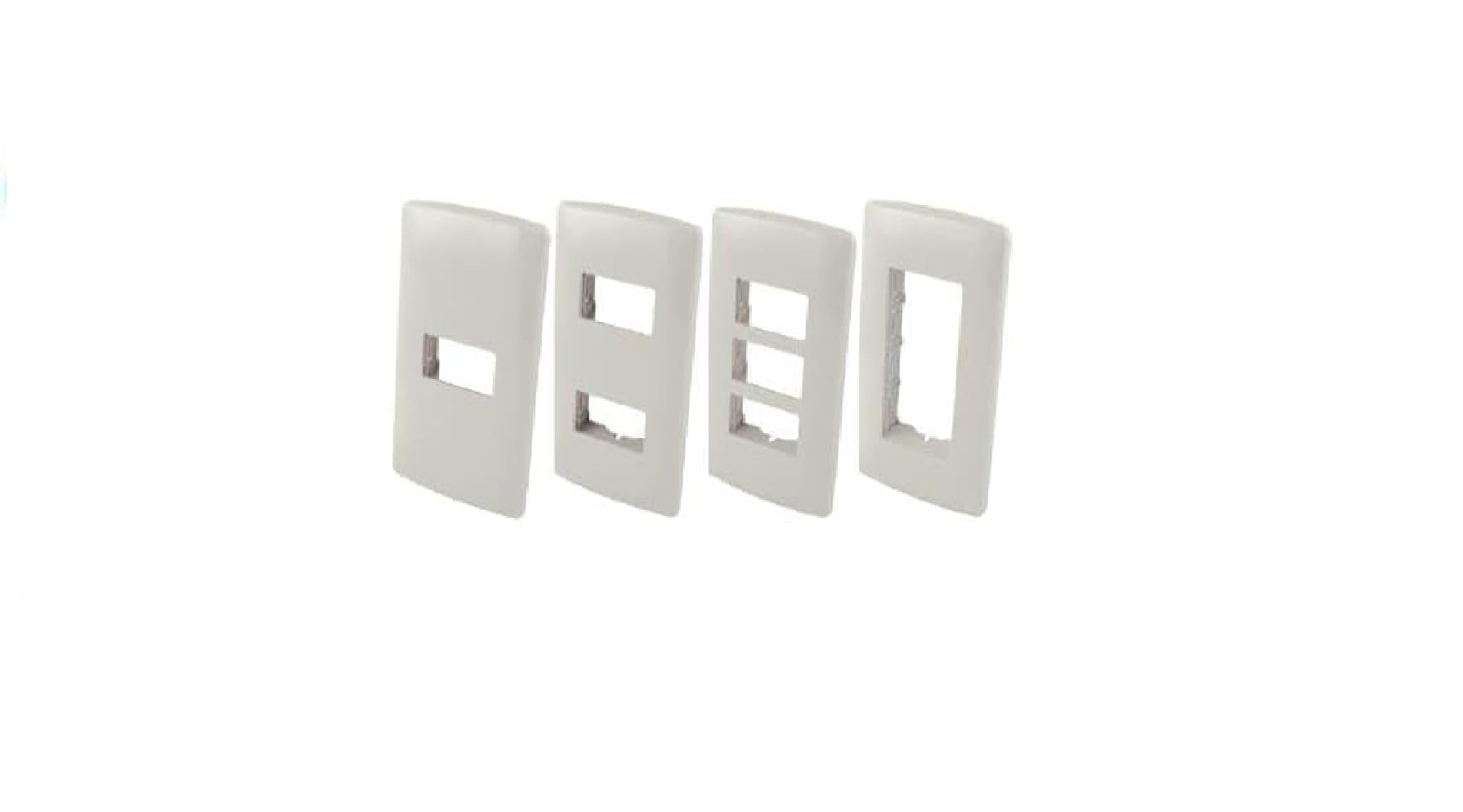 AKSI Placa plastica PC Tres Ventanas - Blanco 118308