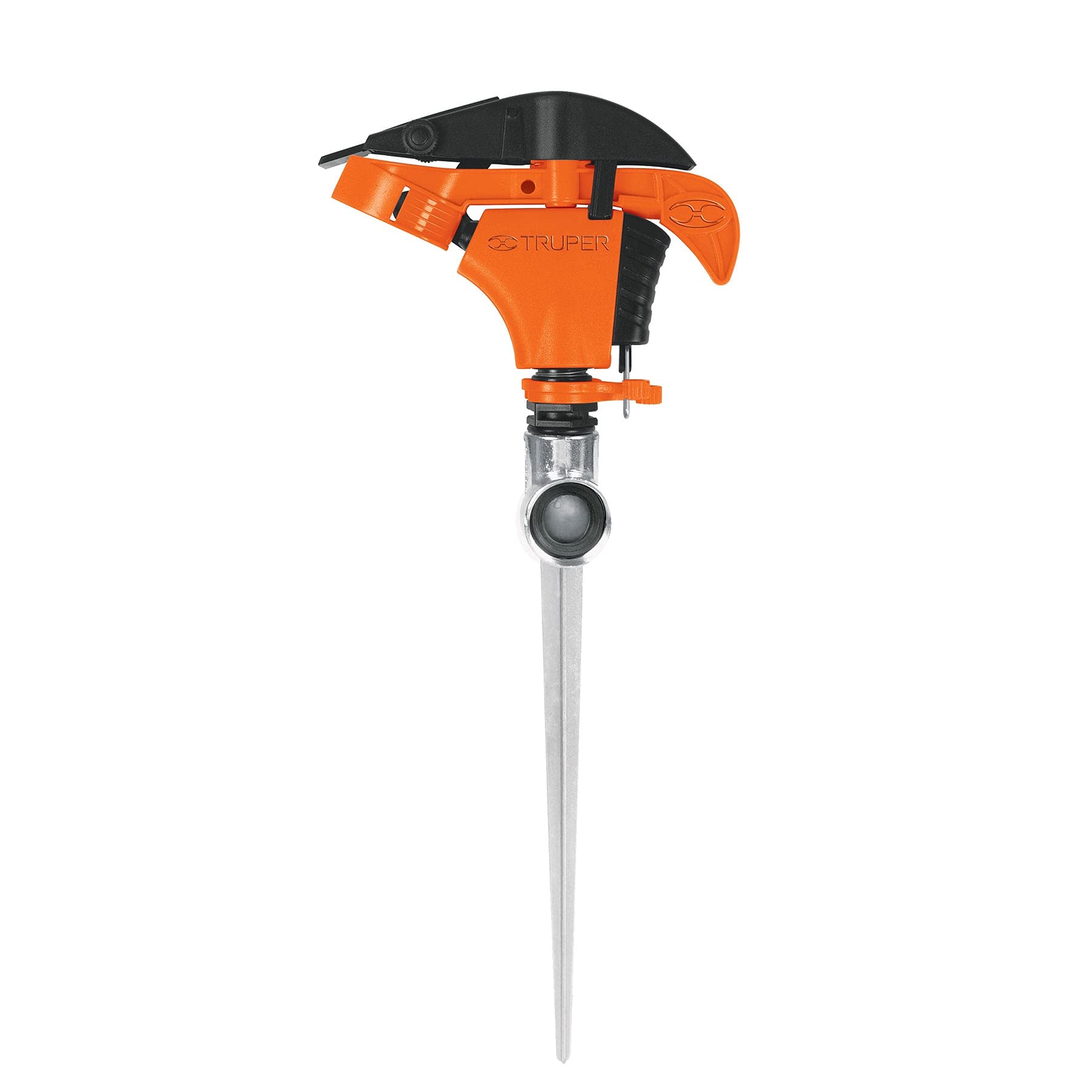 Truper ASP-P11, Aspersor plástico una vía, estaca de 11″ - Carzamo.com