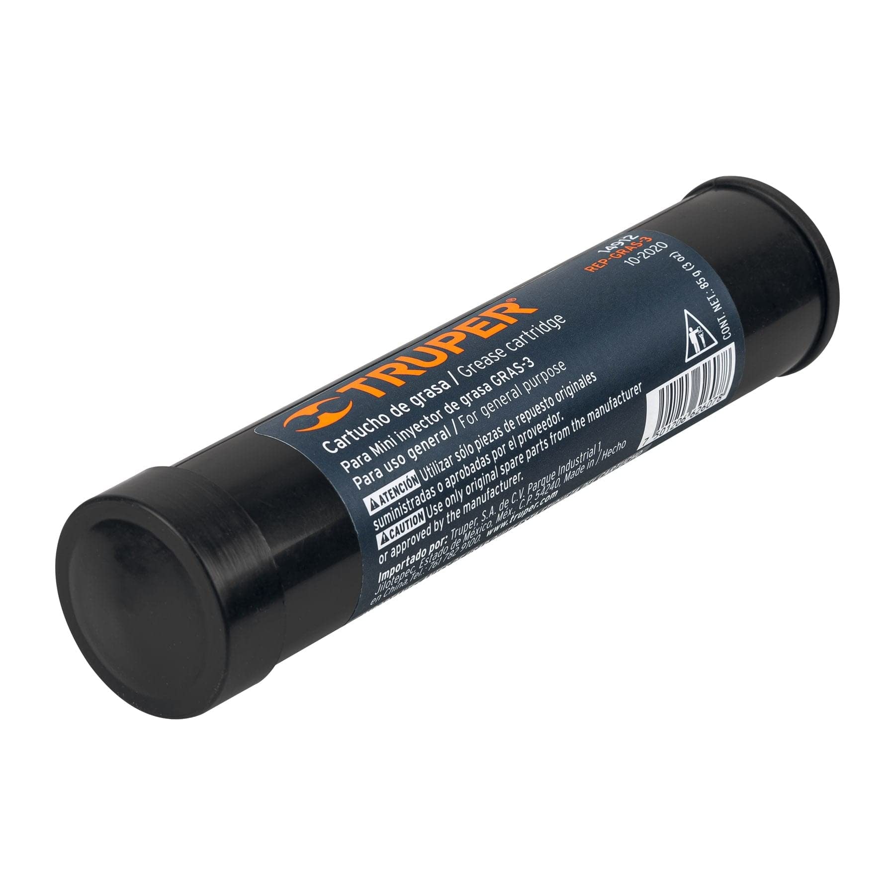 Truper REP-GRAS-3, Cartucho de repuesto para inyector de grasa GRAS-3