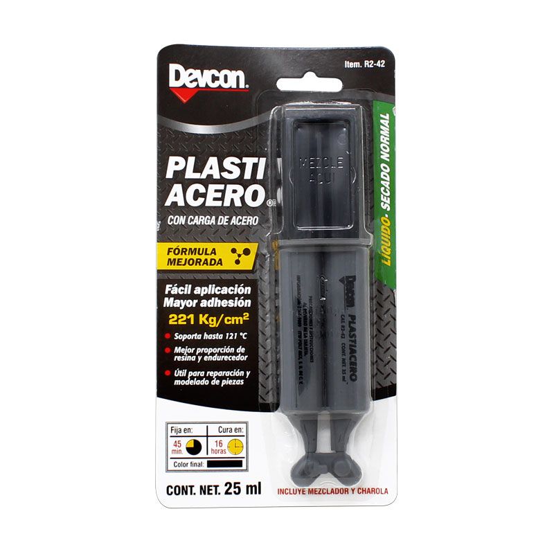 Devcon R2-42 Liquid Plastisteel in syringe, 25 ml