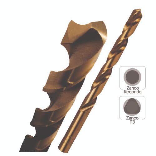 Broca de alta velocidad de 1/4″ dorada Aksi 100343