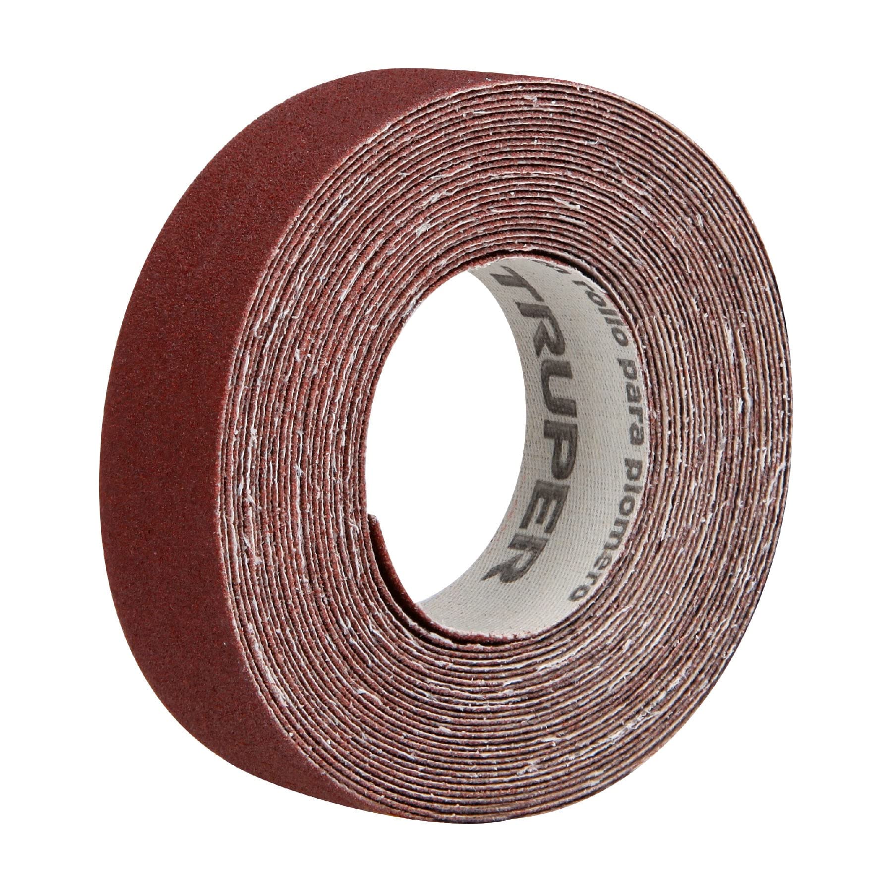Truper LIPL-120-1X5, Lija para plomero grano 120, ancho 1', rollo de 5 m