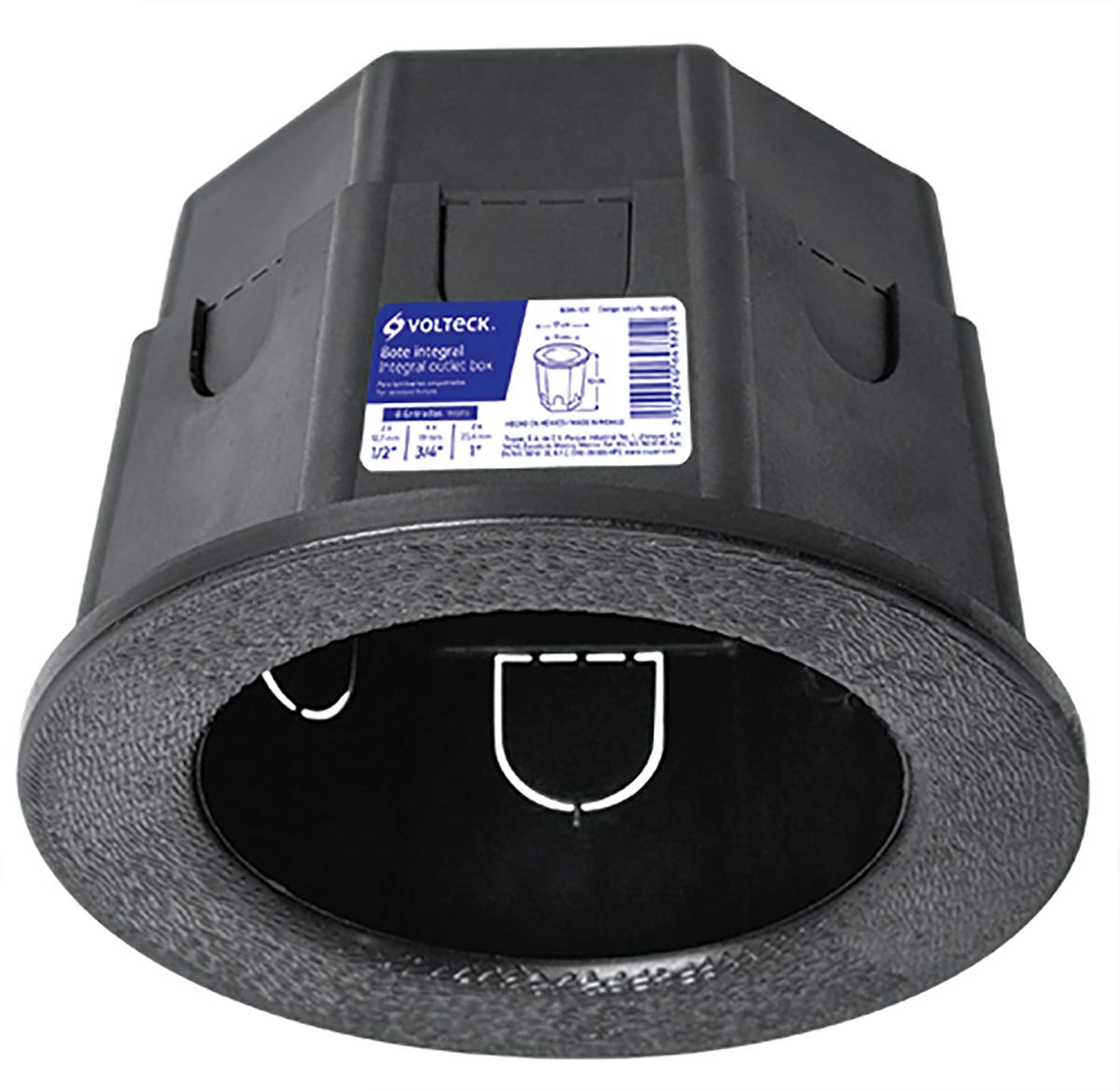 Maceta integral 10 cm, anillo interior 11 cm, Volteck