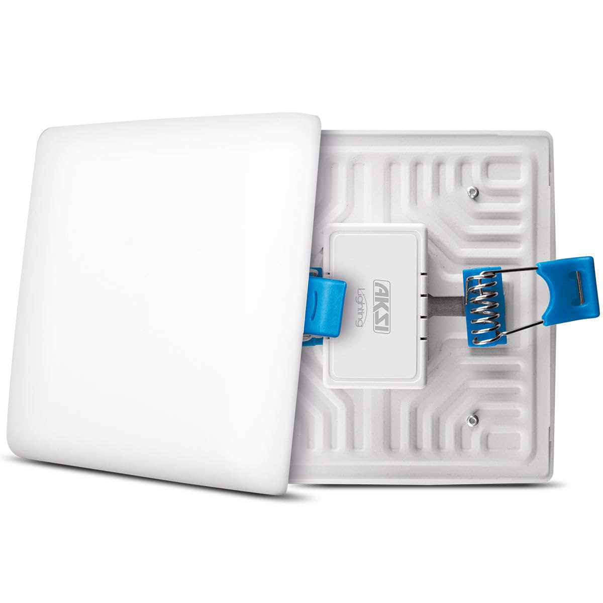 Luminario Cuadrado Empotrable Ajustable y de Sobreponer 15W Luz Blanca Aksi 117994