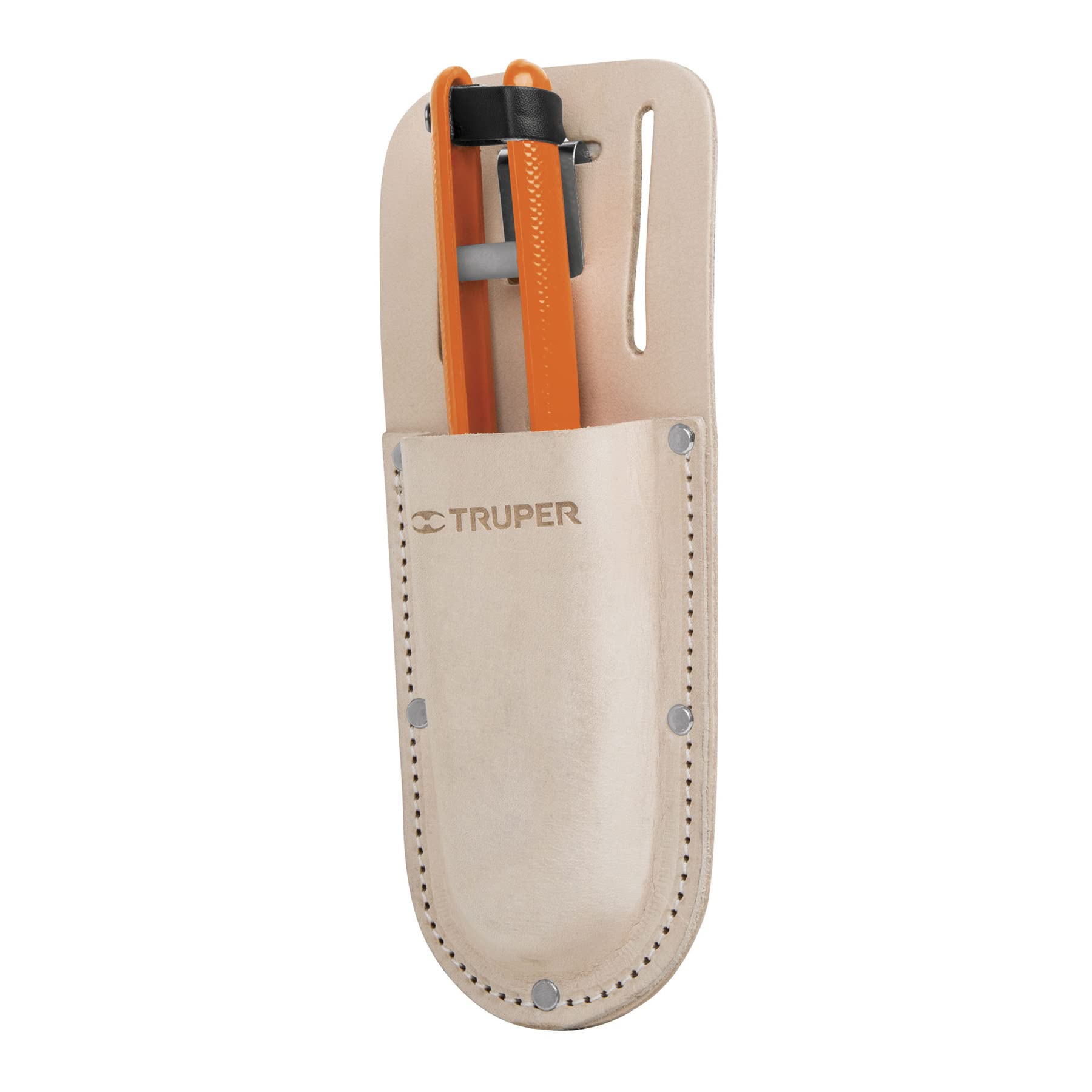 TRUPER Porta herramientas de carnaza para tijeras de una mano Truper 17344