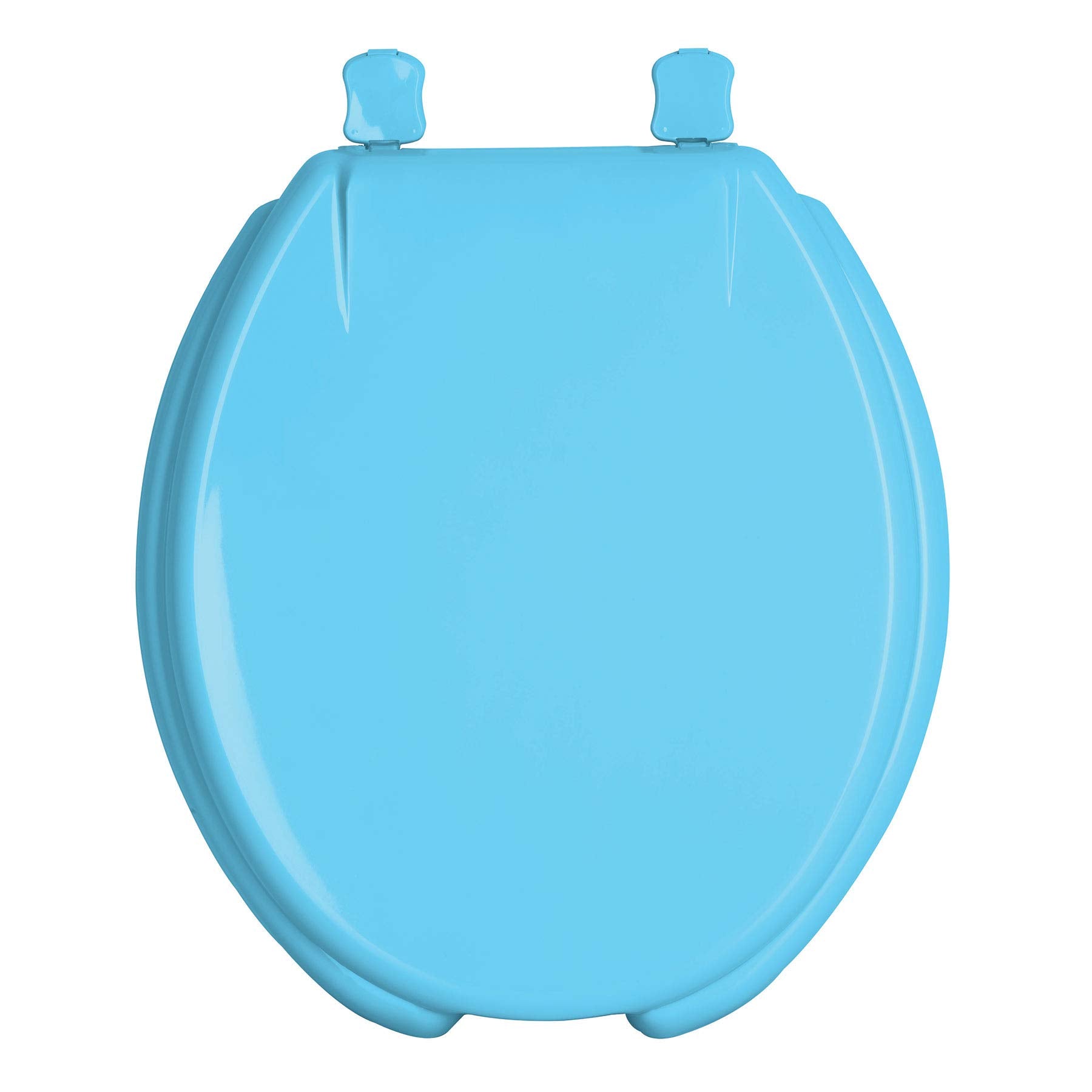 Foset Aqua AWC-40Z, Asiento redondo para WC abierto color azul - Carzamo.com