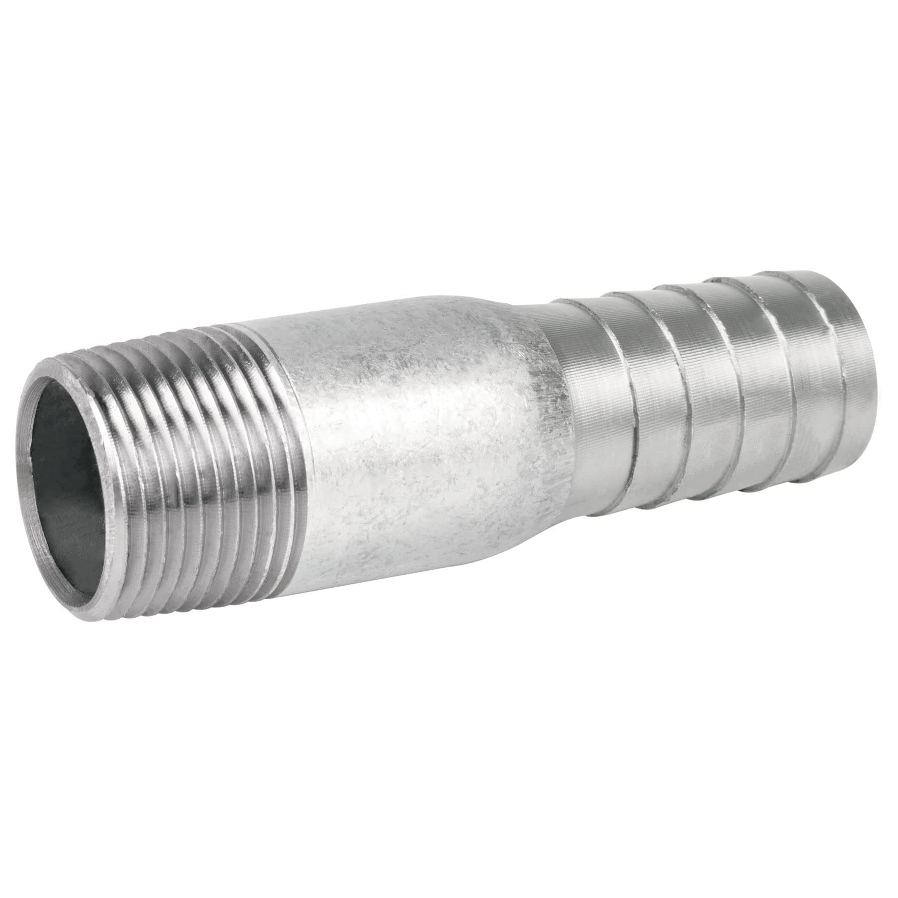 Niple galvanizado tipo botella, 1' Foset