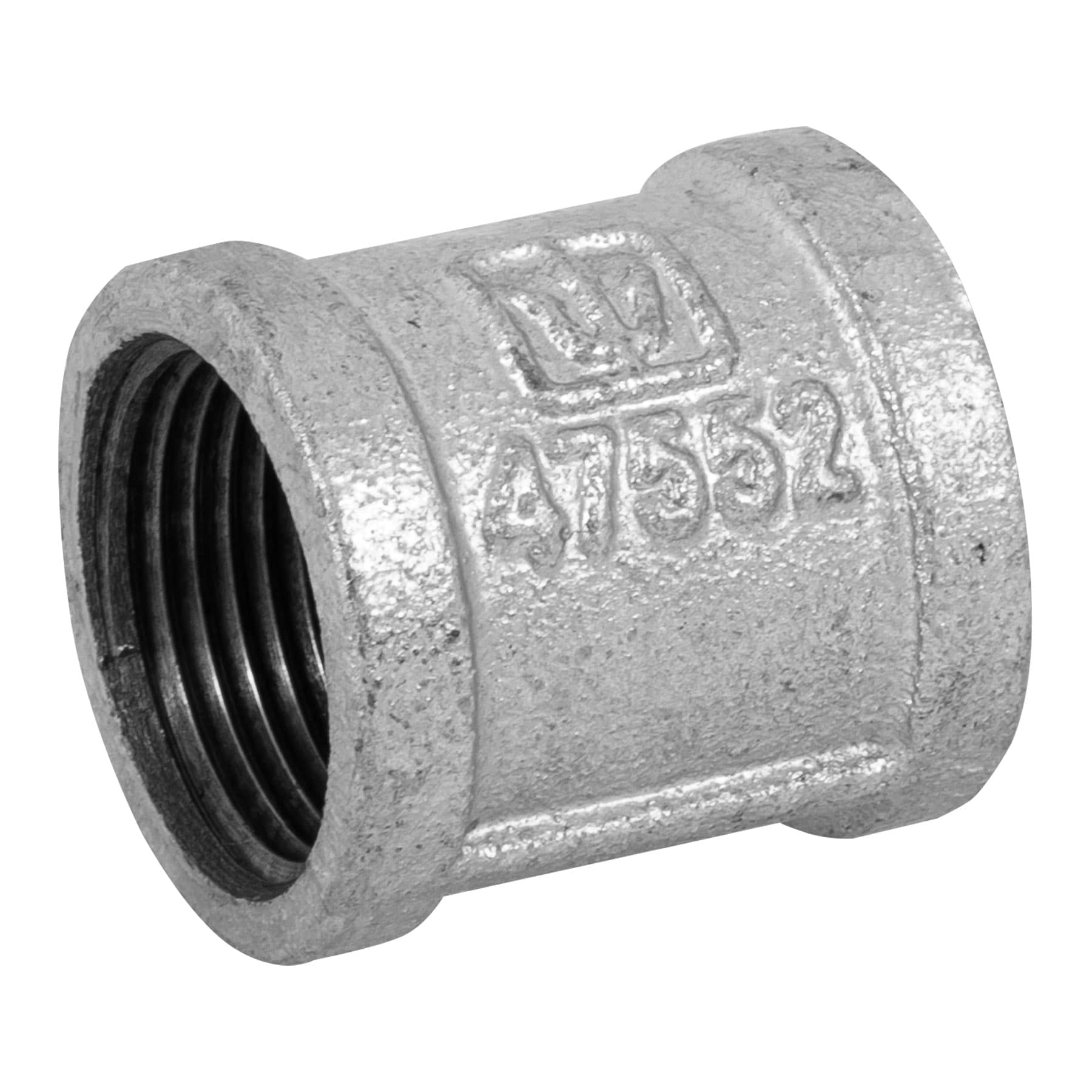 Foset CG-203, Cople reforzado de 1″, acero galvanizado