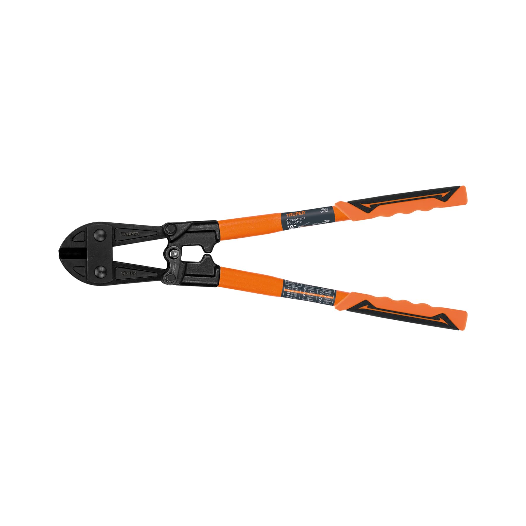 Truper CP-18X, Cortaperno 18″, cuchilla fabricada en acero al silicio
