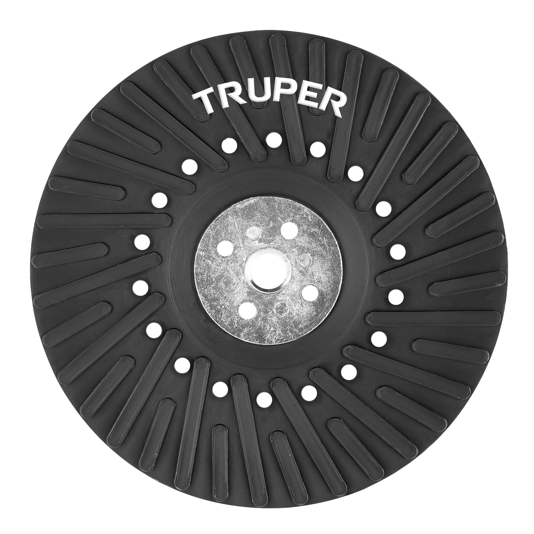 Truper RES-DILI-7P, Respaldo disco de lija 7″, rosca standard