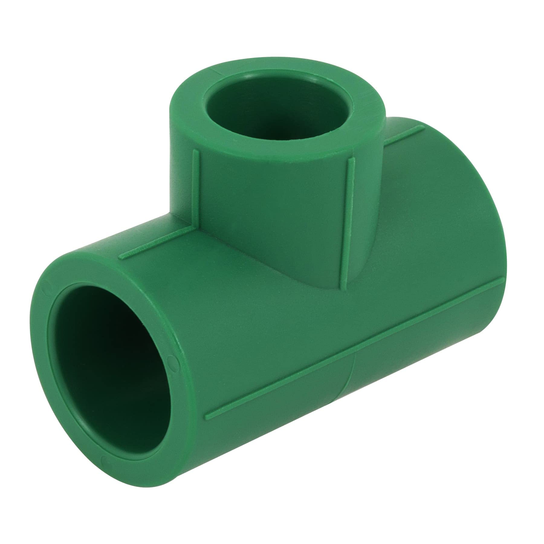 Foset Termoflow CV-722, Tee reducida de PP-R, 3/4″ x 3/4″ x 1/2″