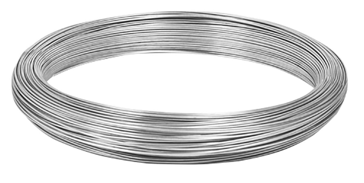 Rollo de alambre galvanizado 30 g, en bolsa calibre 18