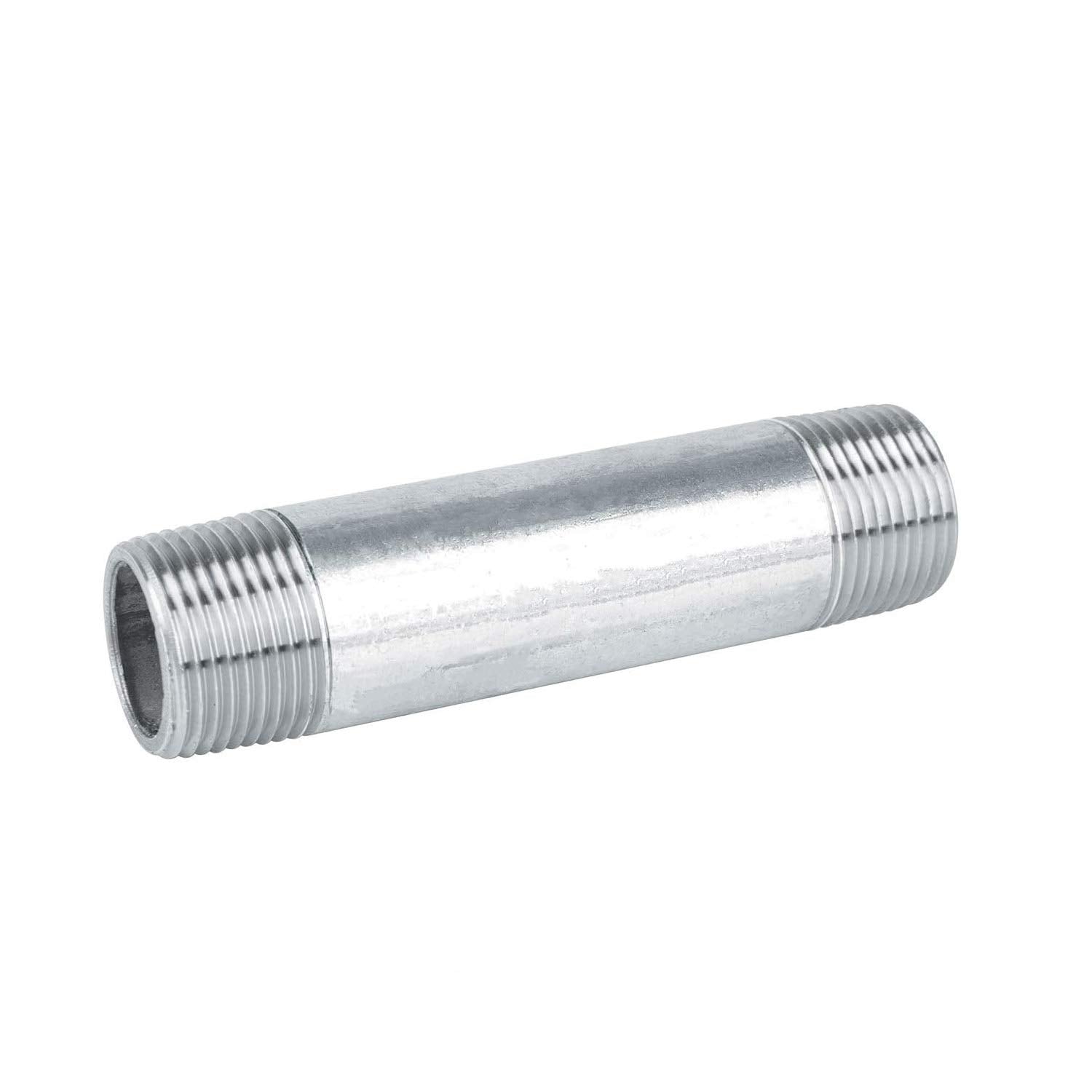 Niple, acero galvanizado, 1-1/4 x 10', cedula 40 Foset