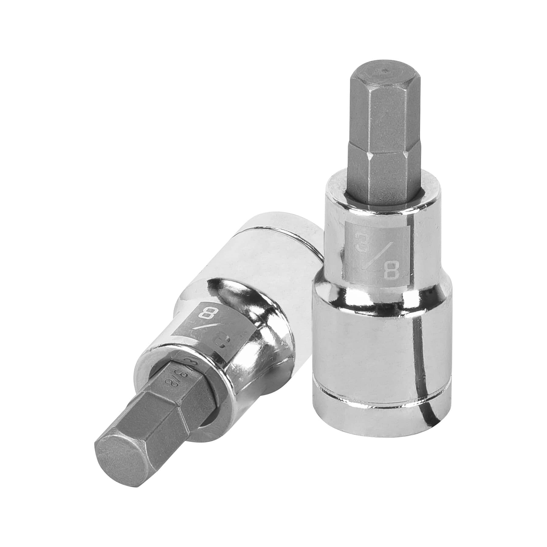 Truper D-1241-3/8, Dados de punta hexagonal, cuadro 1/2″ de 3/8″