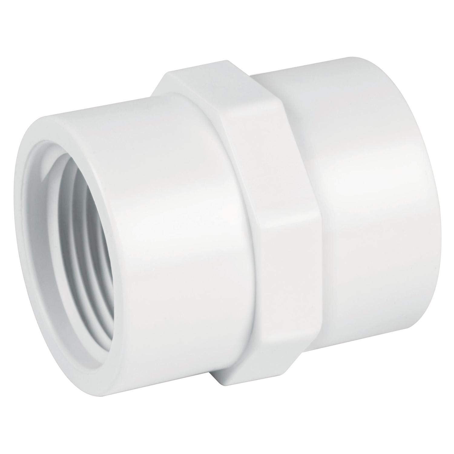 Adaptador hembra de PVC, 1-1/2' Foset