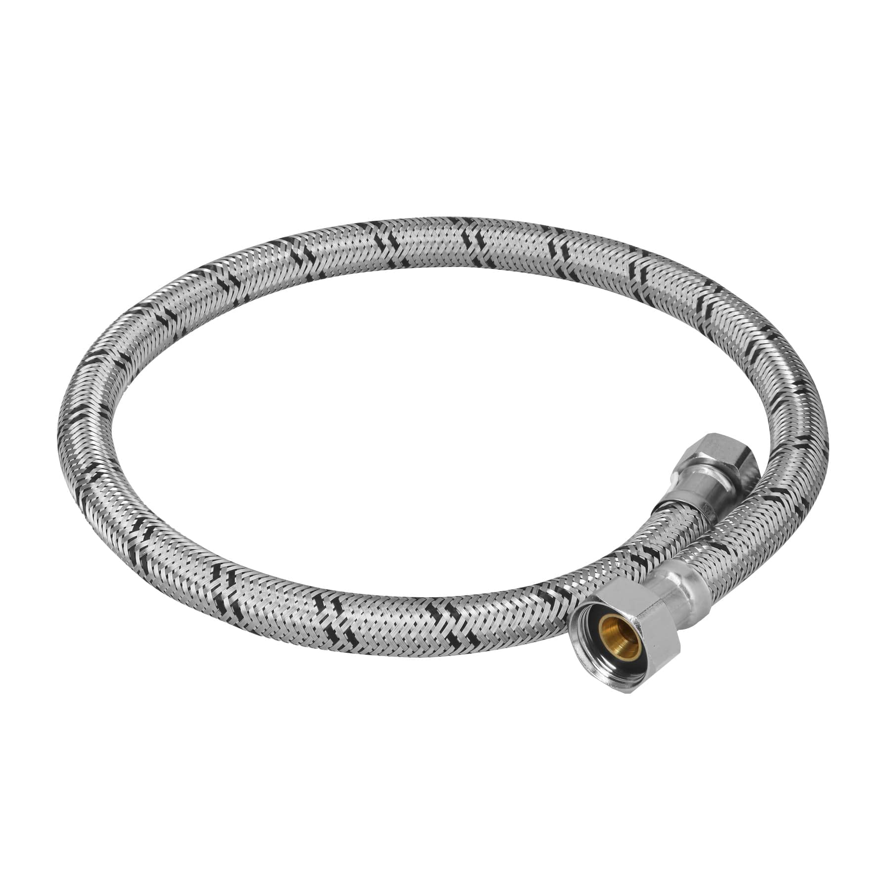 Foset FBO-1280X, Manguera hule, 1/2″, 80 cm, acero inoxidable, usos generales